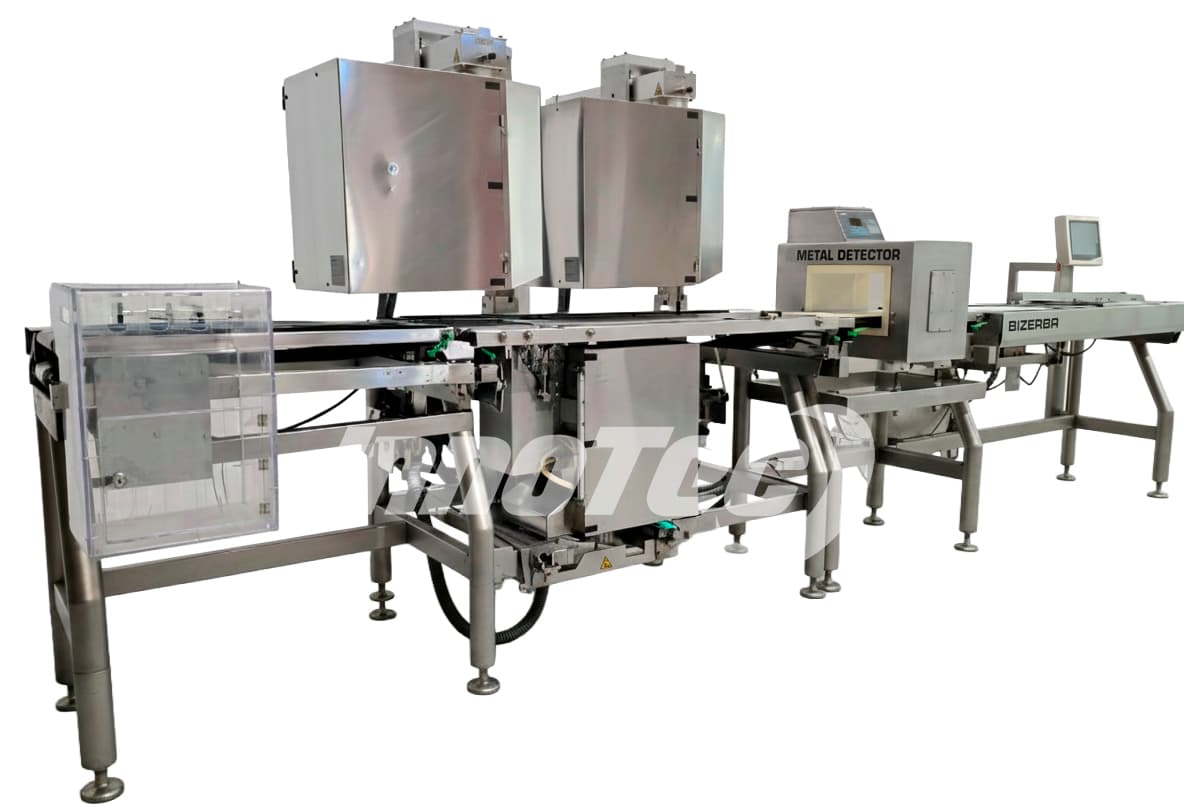 Etiquetadora automática Bizerba GLMI triple cabezal + detector+ rechazo miniatura 2