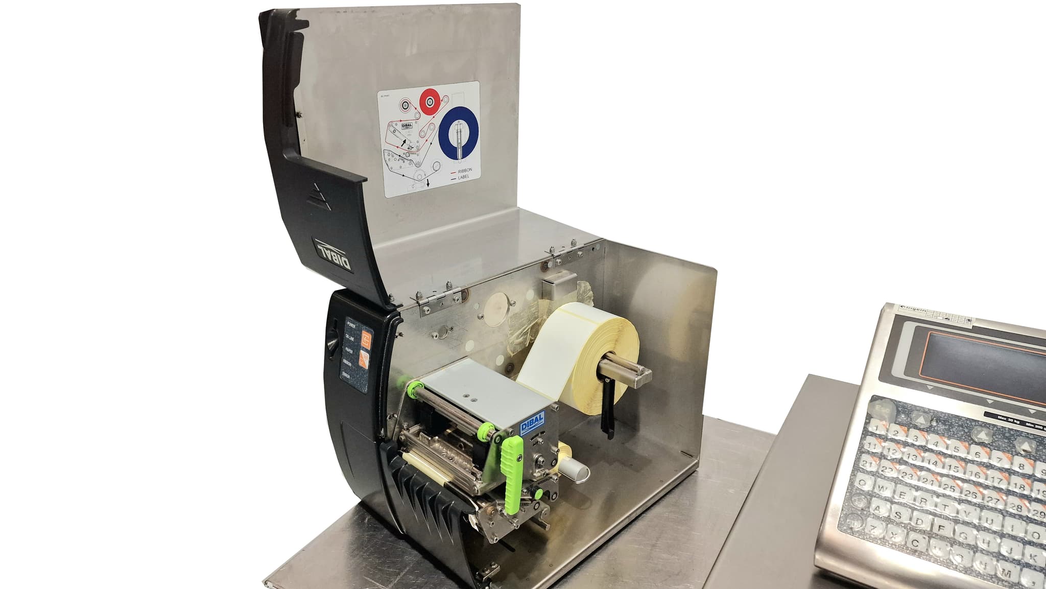 ETIQUETADORA SOBREMESA DIBAL LP 3400 miniatura 5