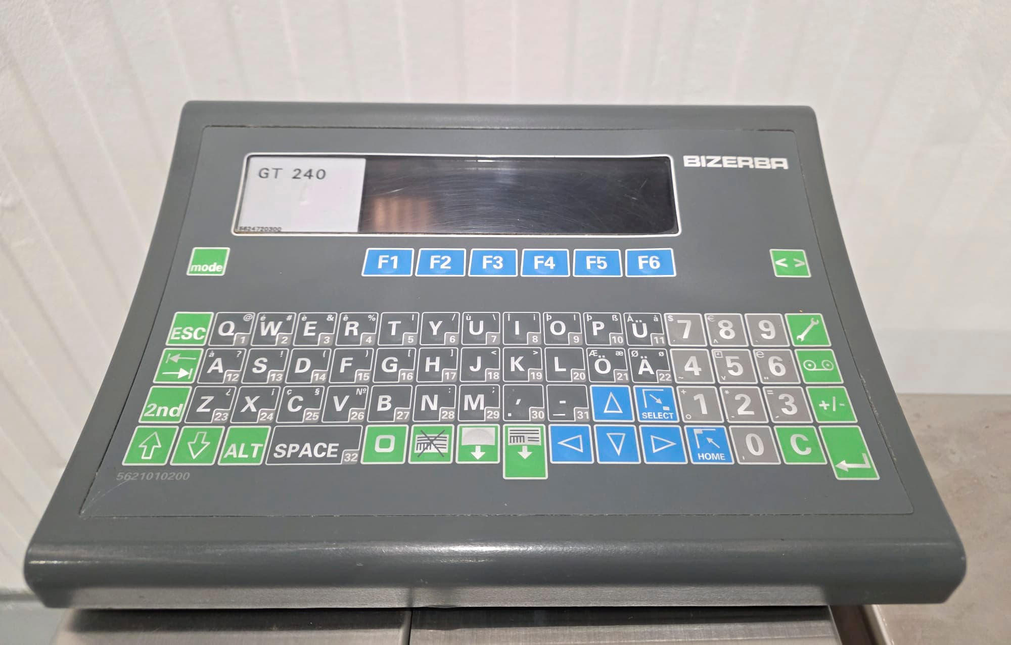 Etiquetadora de sobre mesa Bizerba mod GLP W miniatura 8