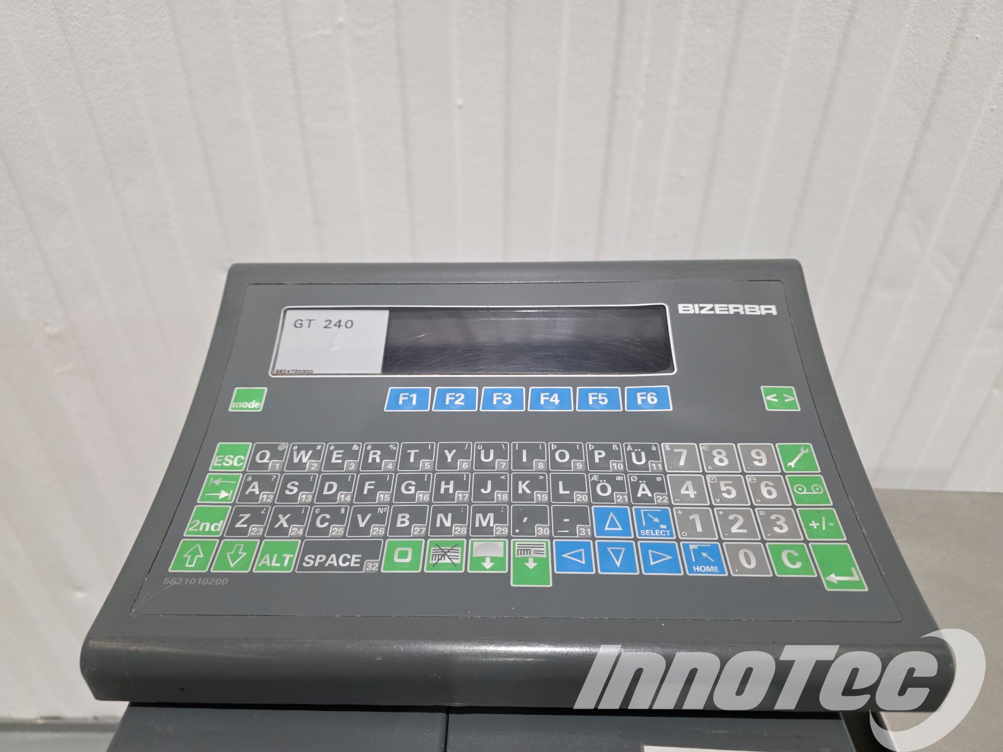 Etiquetadora de sobre mesa Bizerba mod GLP/80 miniatura 7