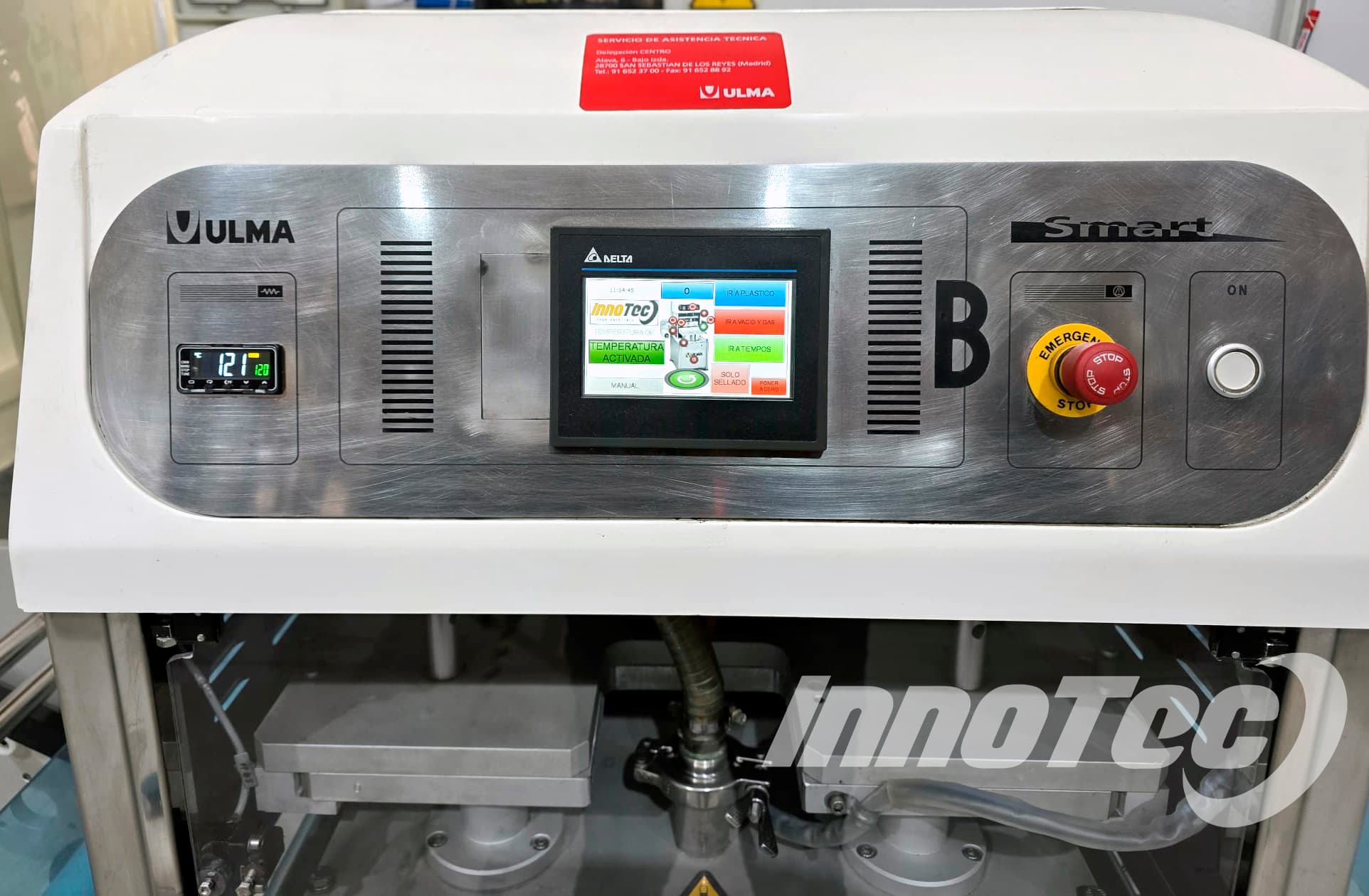 Termoselladora semi auto ULMA, mod. SMART 500 miniatura 7