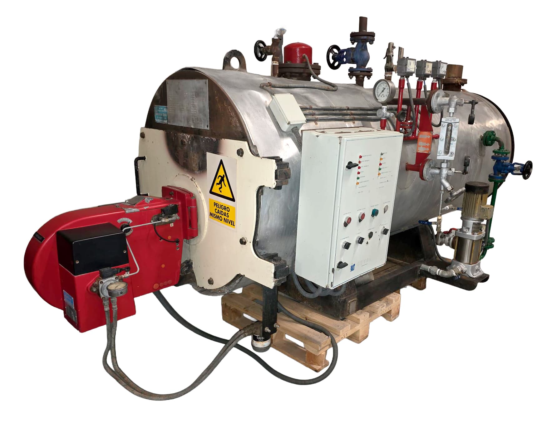 Caldera de vapor Geval mod. KESTAHL 400Kg/h