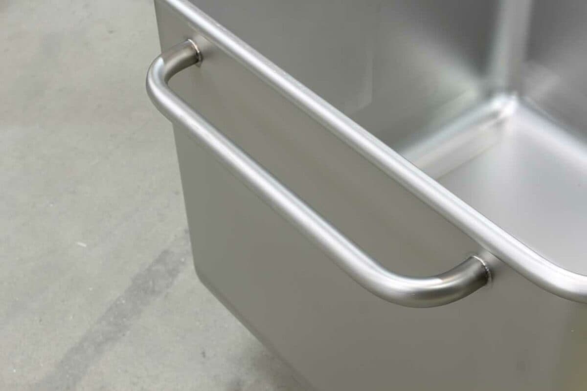 Carros inox para carne 200 litros miniatura 5