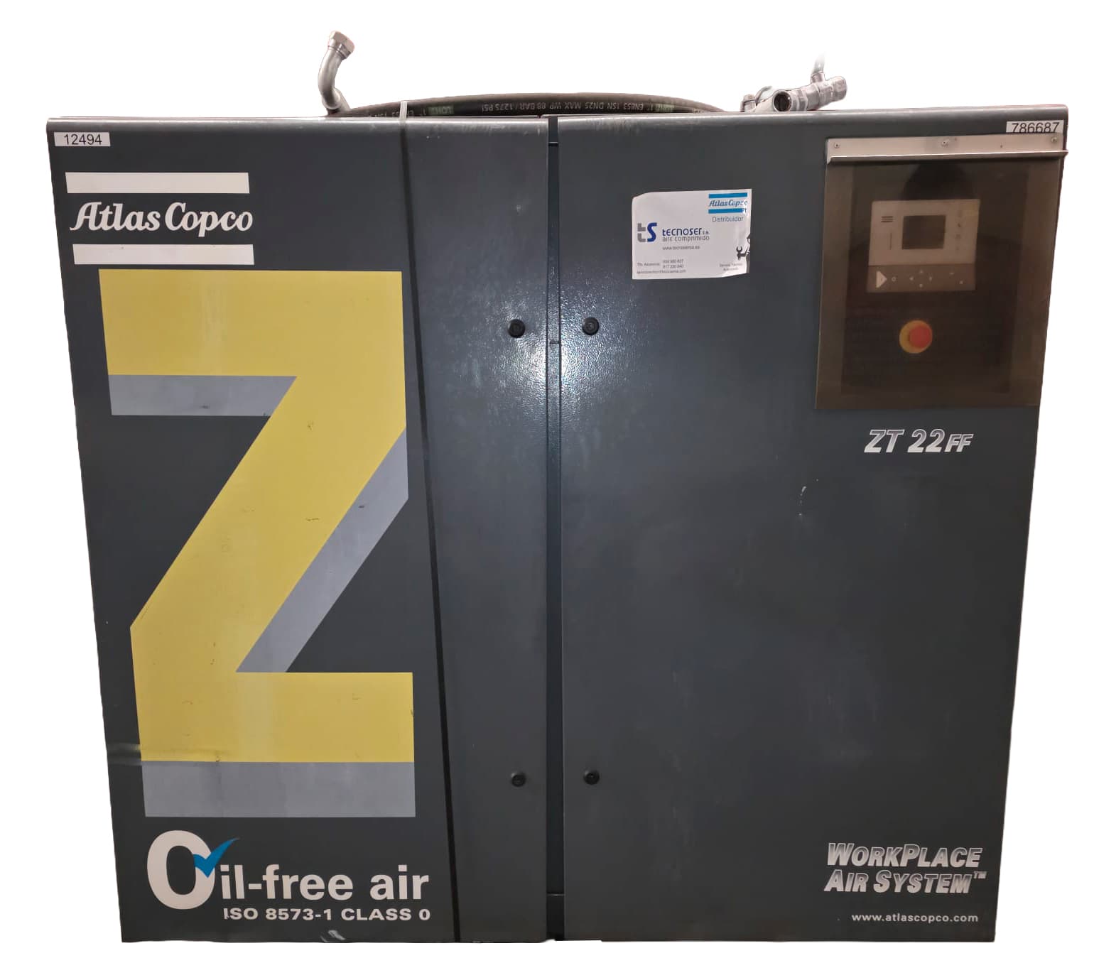 Compresor Atlas Copco ZT22 miniatura 3