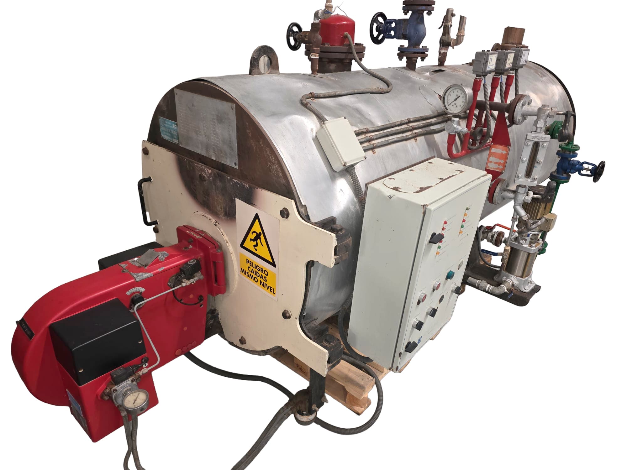 Caldera de vapor Geval mod. KESTAHL 400Kg/h miniatura 2