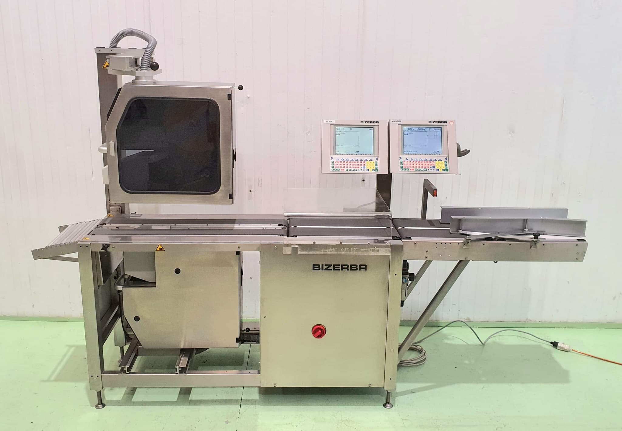 ETIQUETADORA AUTOMÁTICA BIZERBA GS ETIQUETADO SUPERIOR INFERIOR miniatura 2