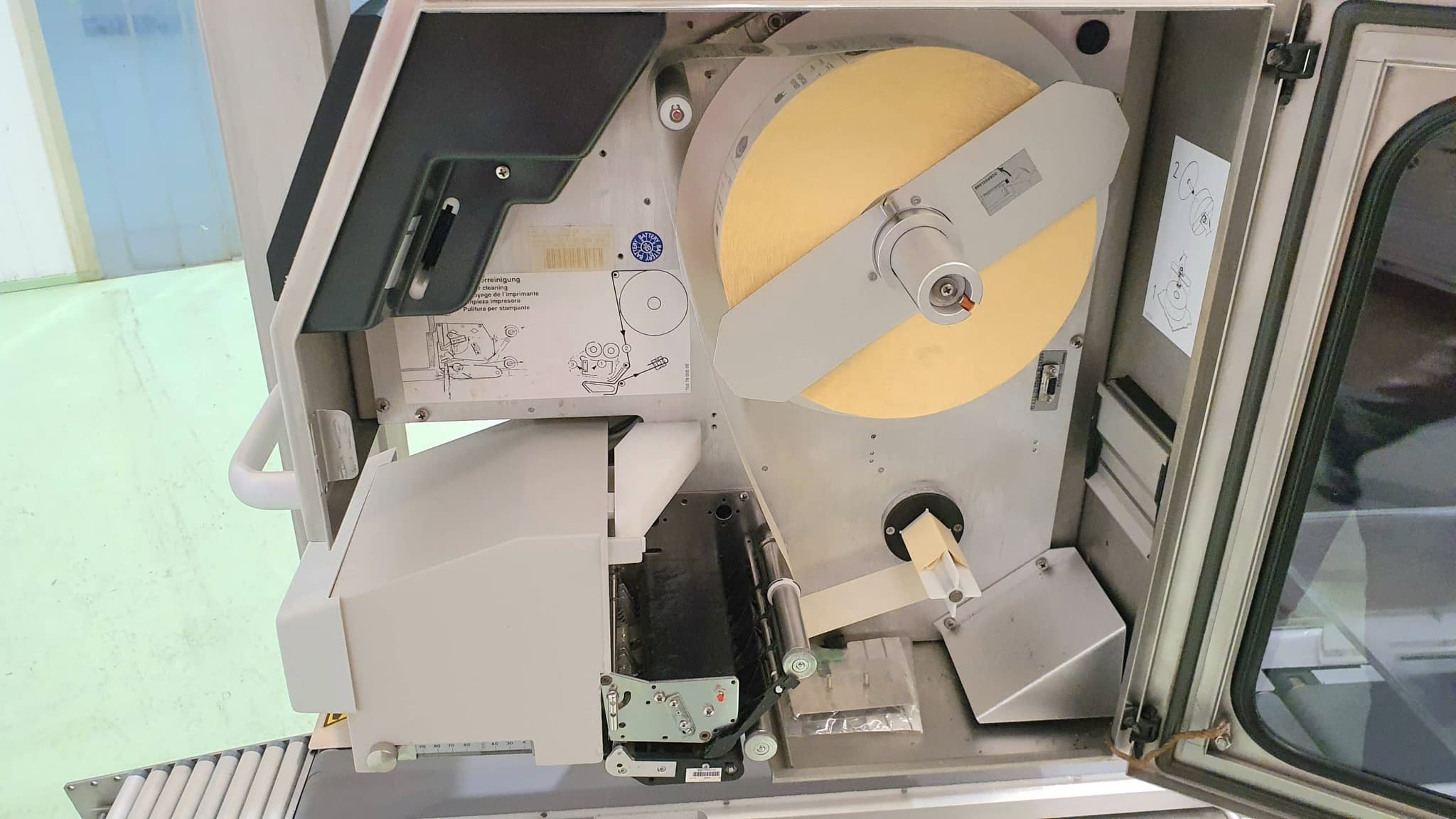 ETIQUETADORA AUTOMÁTICA BIZERBA GS ETIQUETADO SUPERIOR INFERIOR miniatura 9