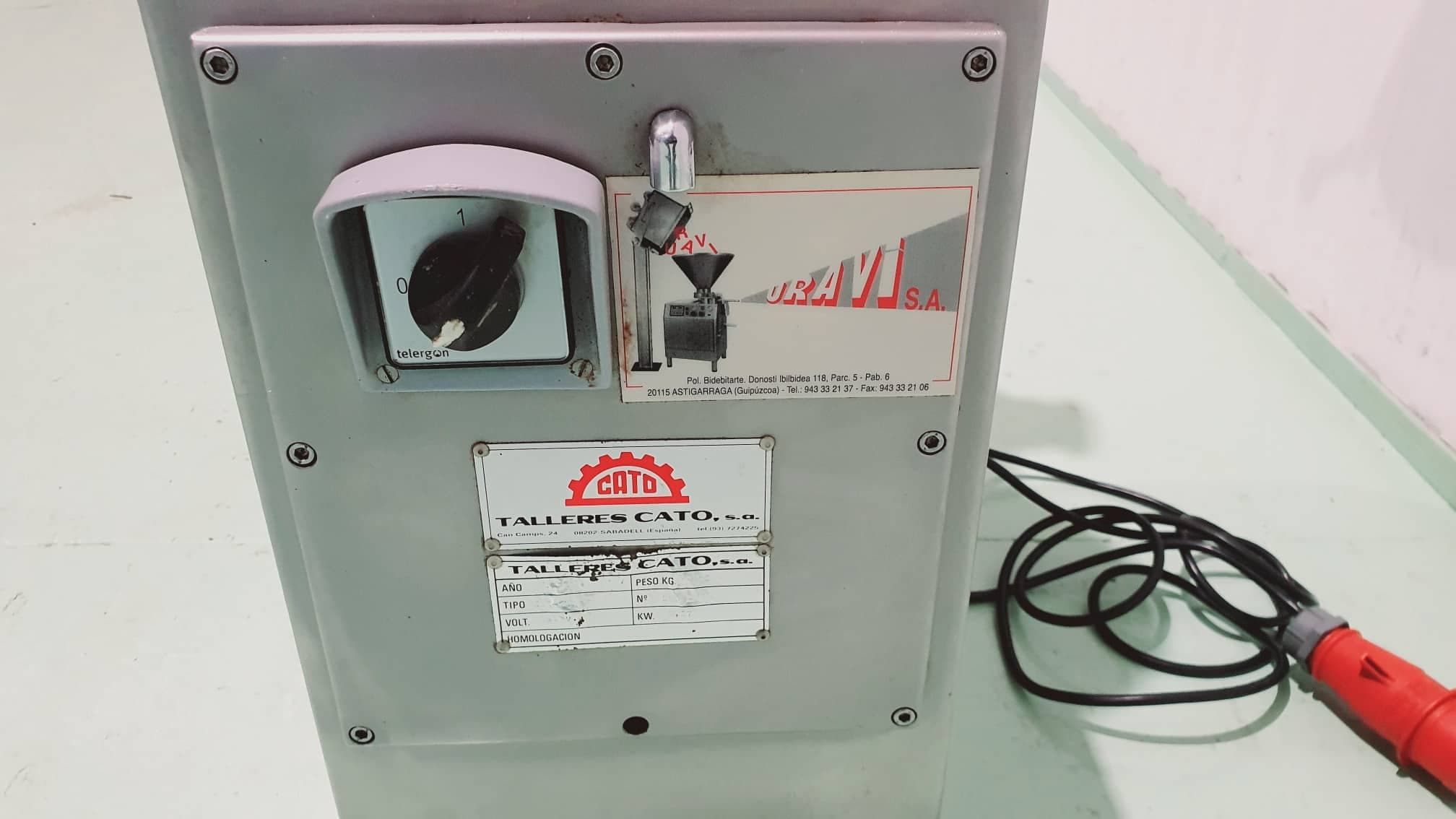 EMBUTIDORA DE PISTÓN CATO 12 LITROS miniatura 9