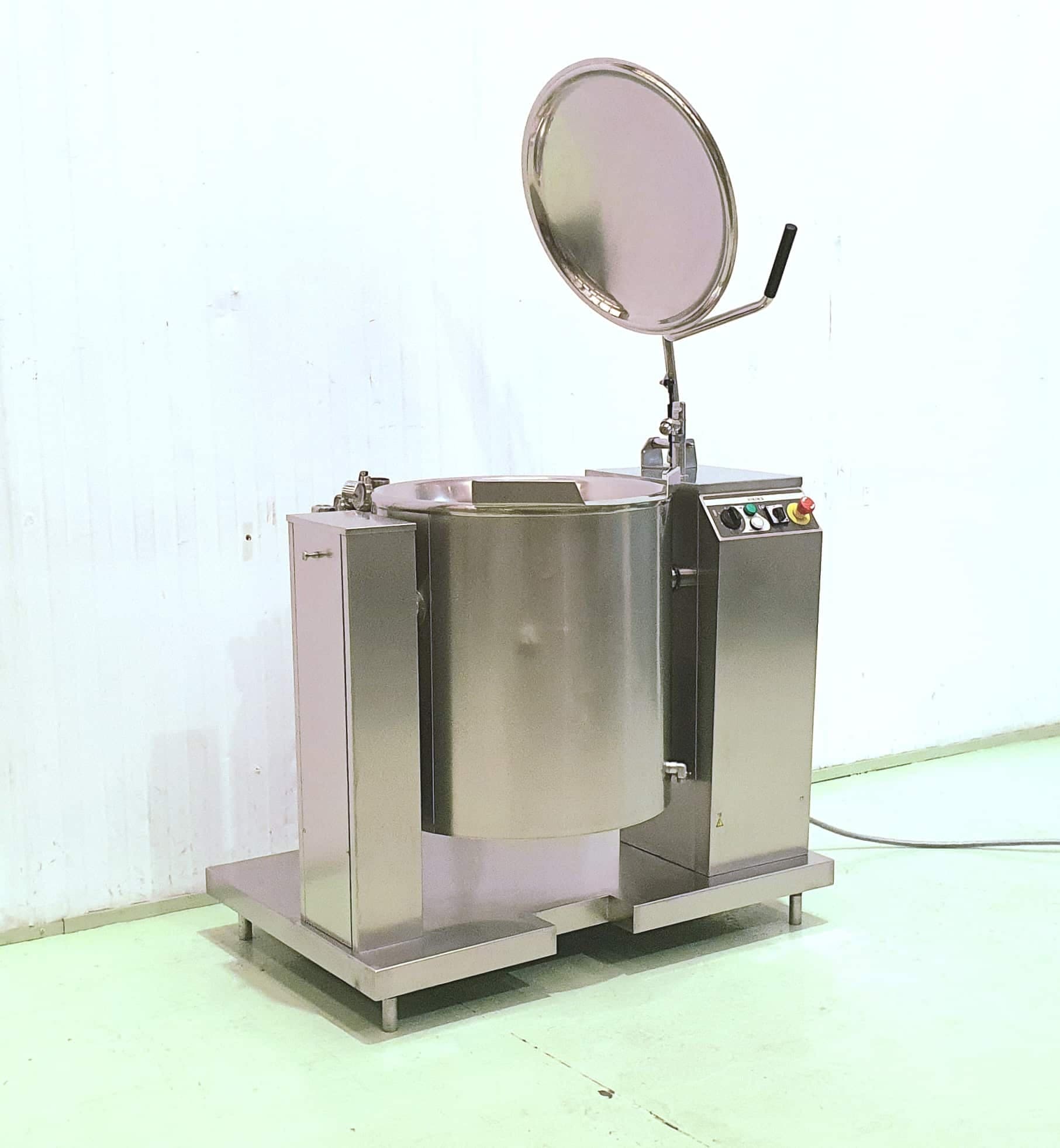 MARMITA DE COCCIÓN ELÉCTRICA DE 100 LITROS METOS CON VOLCADOR miniatura 3