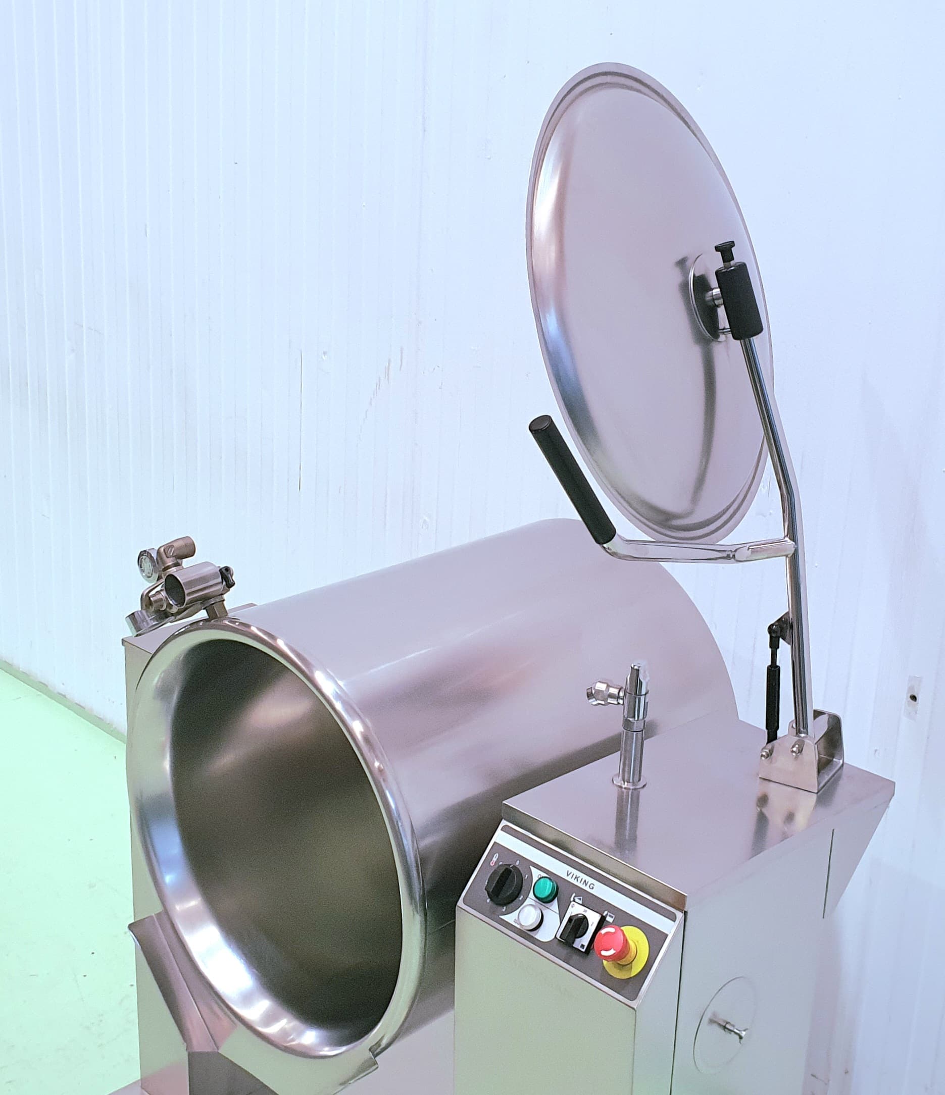 MARMITA DE COCCIÓN ELÉCTRICA DE 100 LITROS METOS CON VOLCADOR miniatura 6