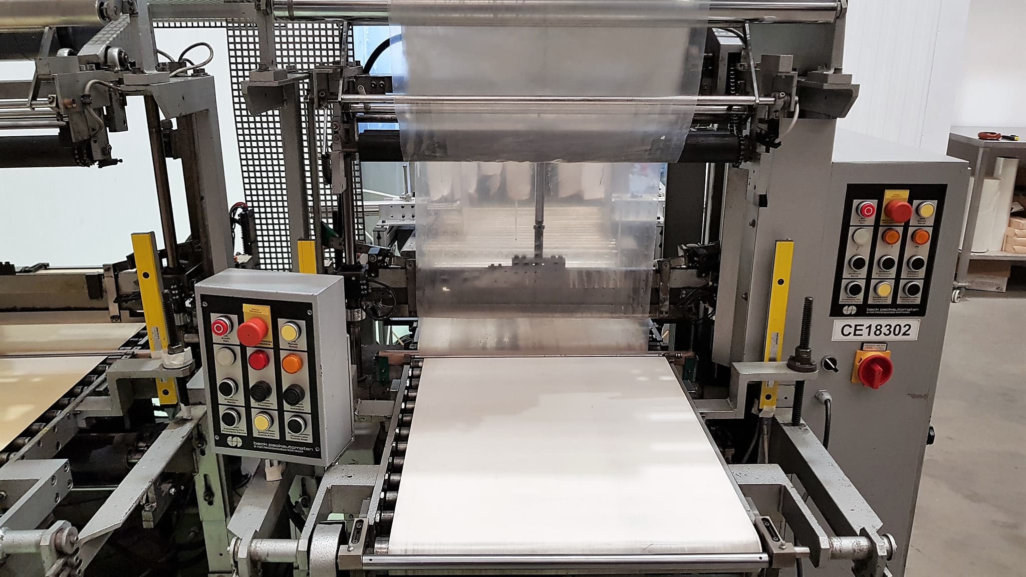 ENFAJADORA BECK RETRACTILADORA DOBLE SALIDA miniatura 5