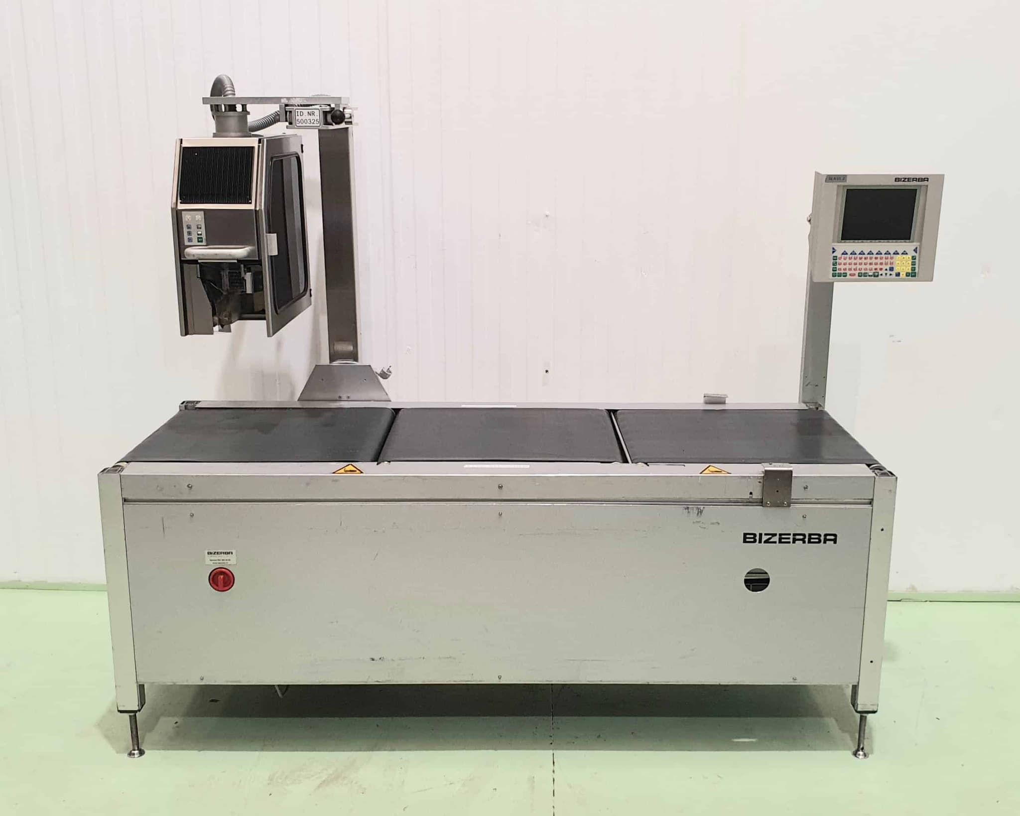 BIZERBA GV 1260 ETIQUETADORA PESADORA AUTOMÁTICA