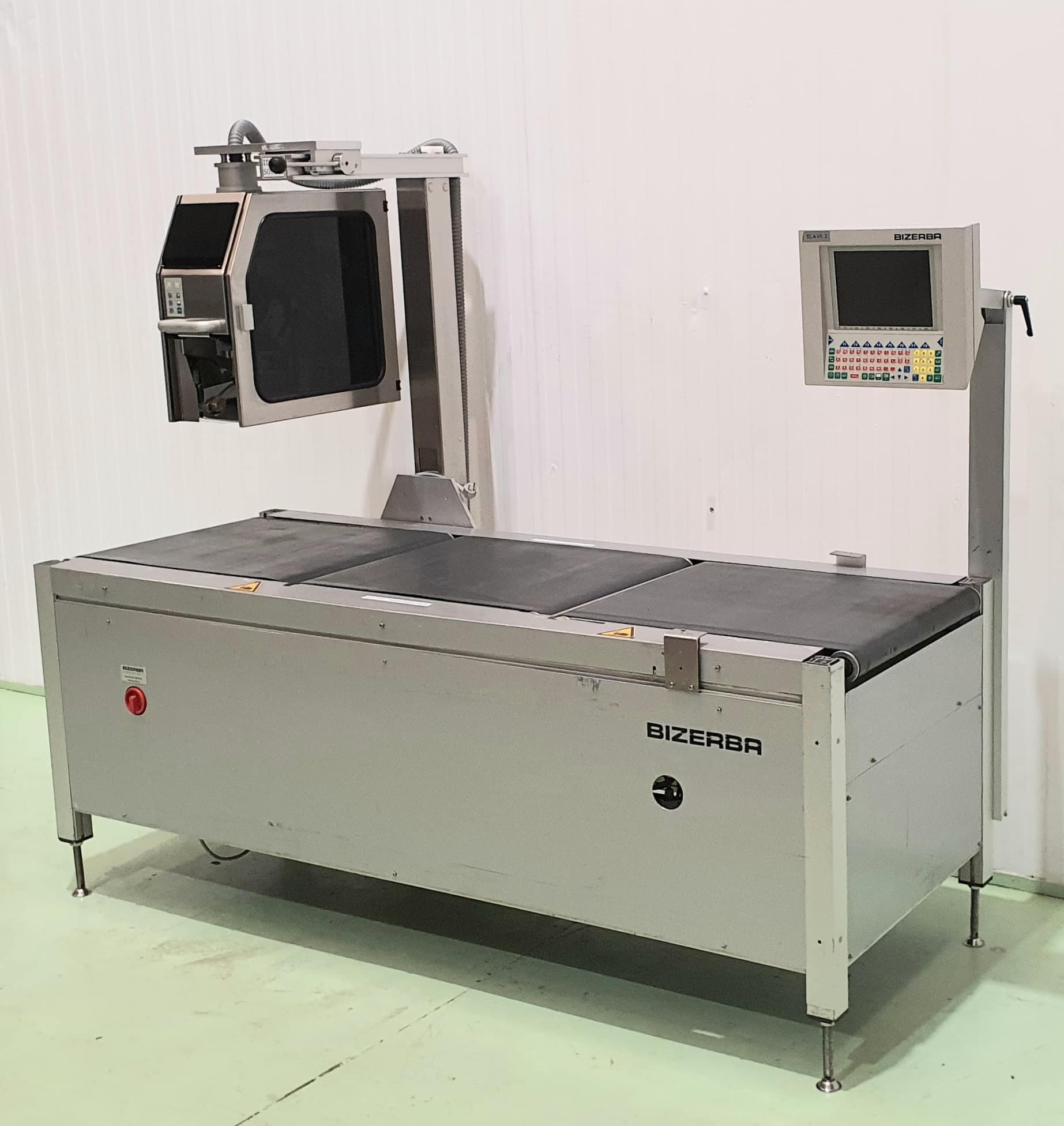 BIZERBA GV 1260 ETIQUETADORA PESADORA AUTOMÁTICA miniatura 2