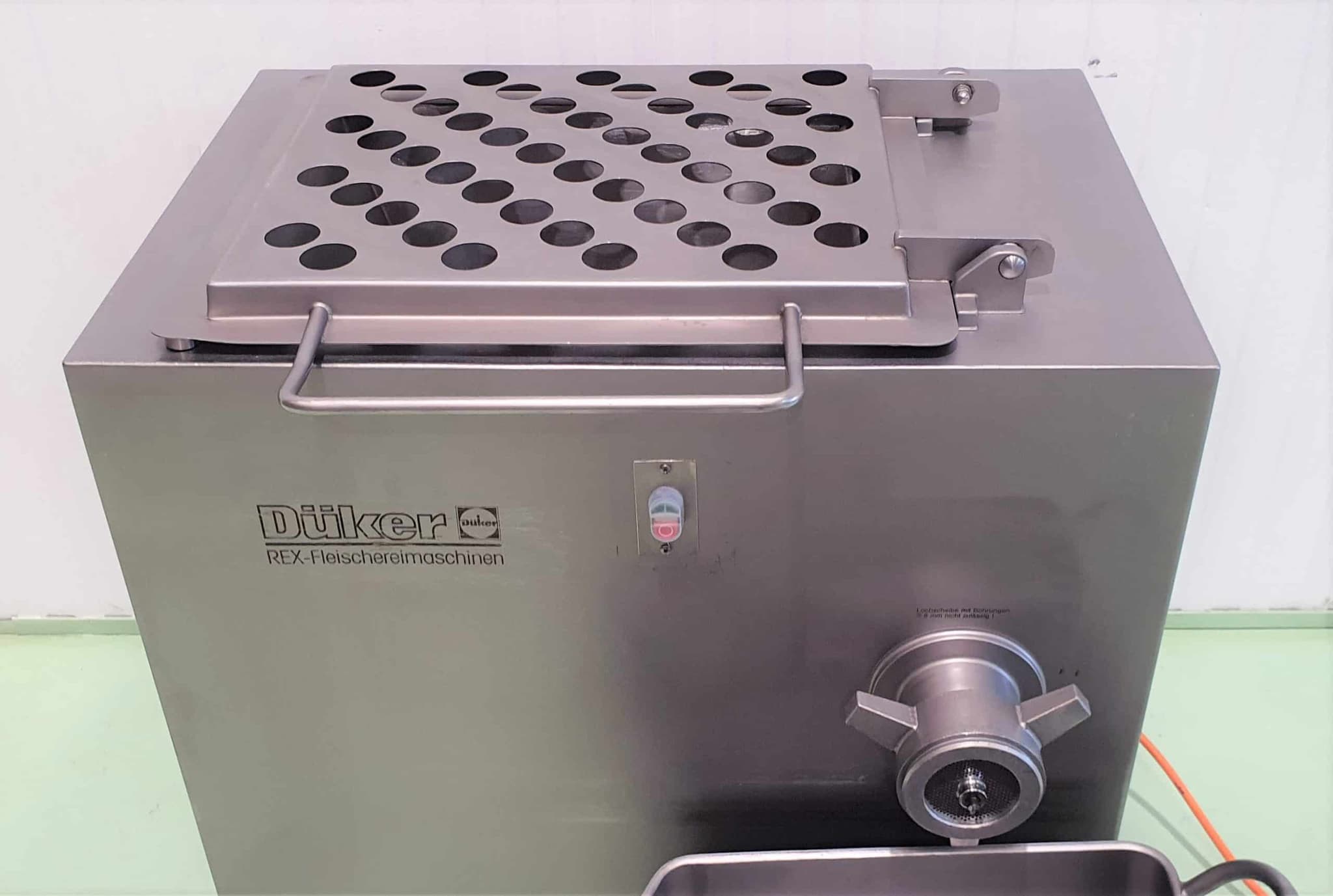 PICADORA AUTOMÁTICA REX DUKER boca 98 INOX miniatura 7