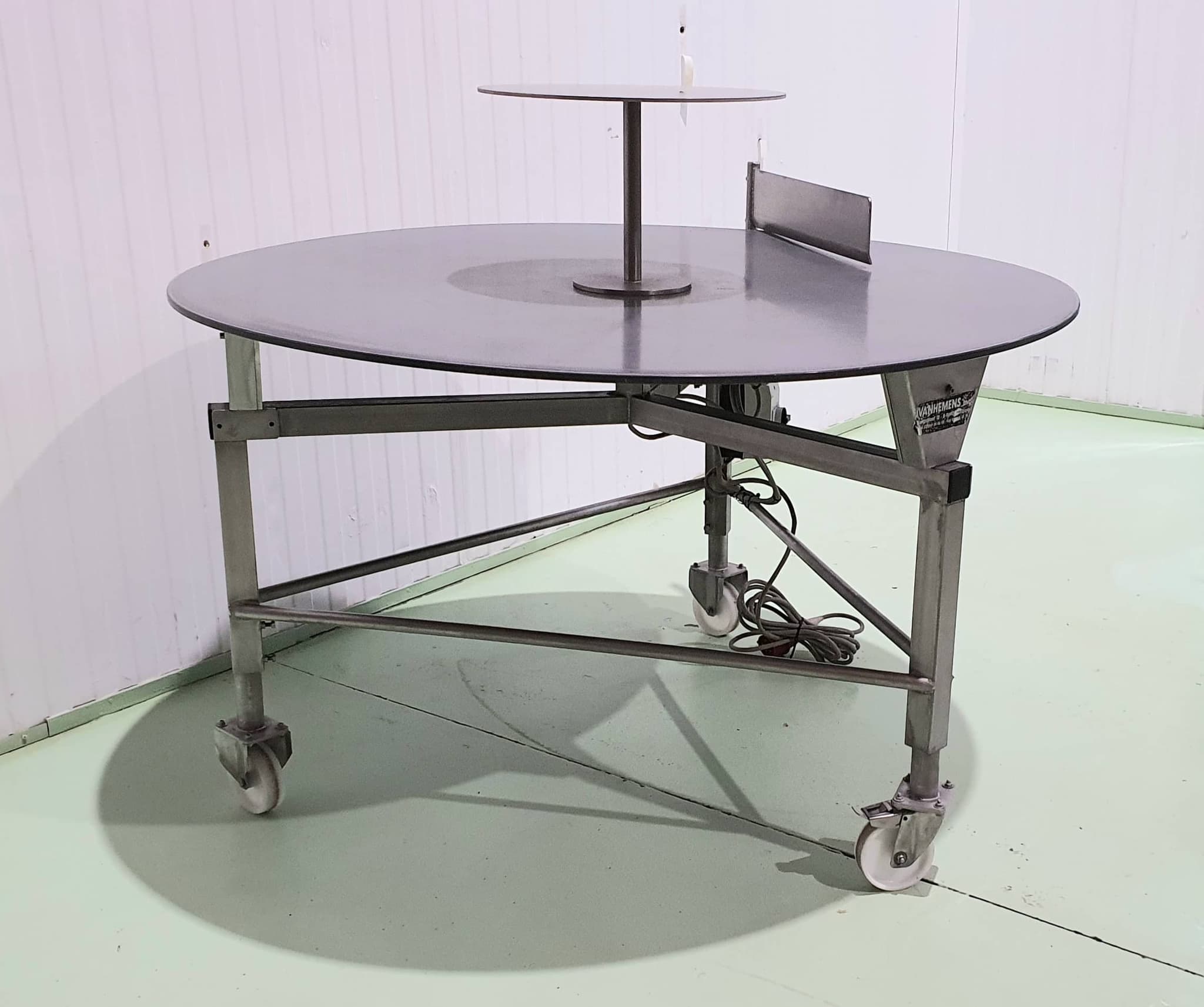 MESA GIRATORIA MÓVIL VANHEMENS 1500 DIAMETRO miniatura 2