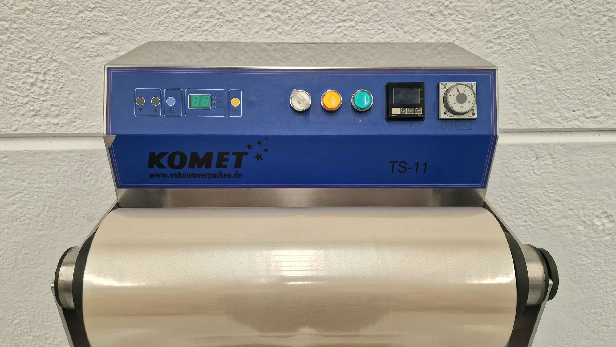 TERMOSELLADORA SEMI AUTOMÁTICA KOMET mod. TS-11 miniatura 6