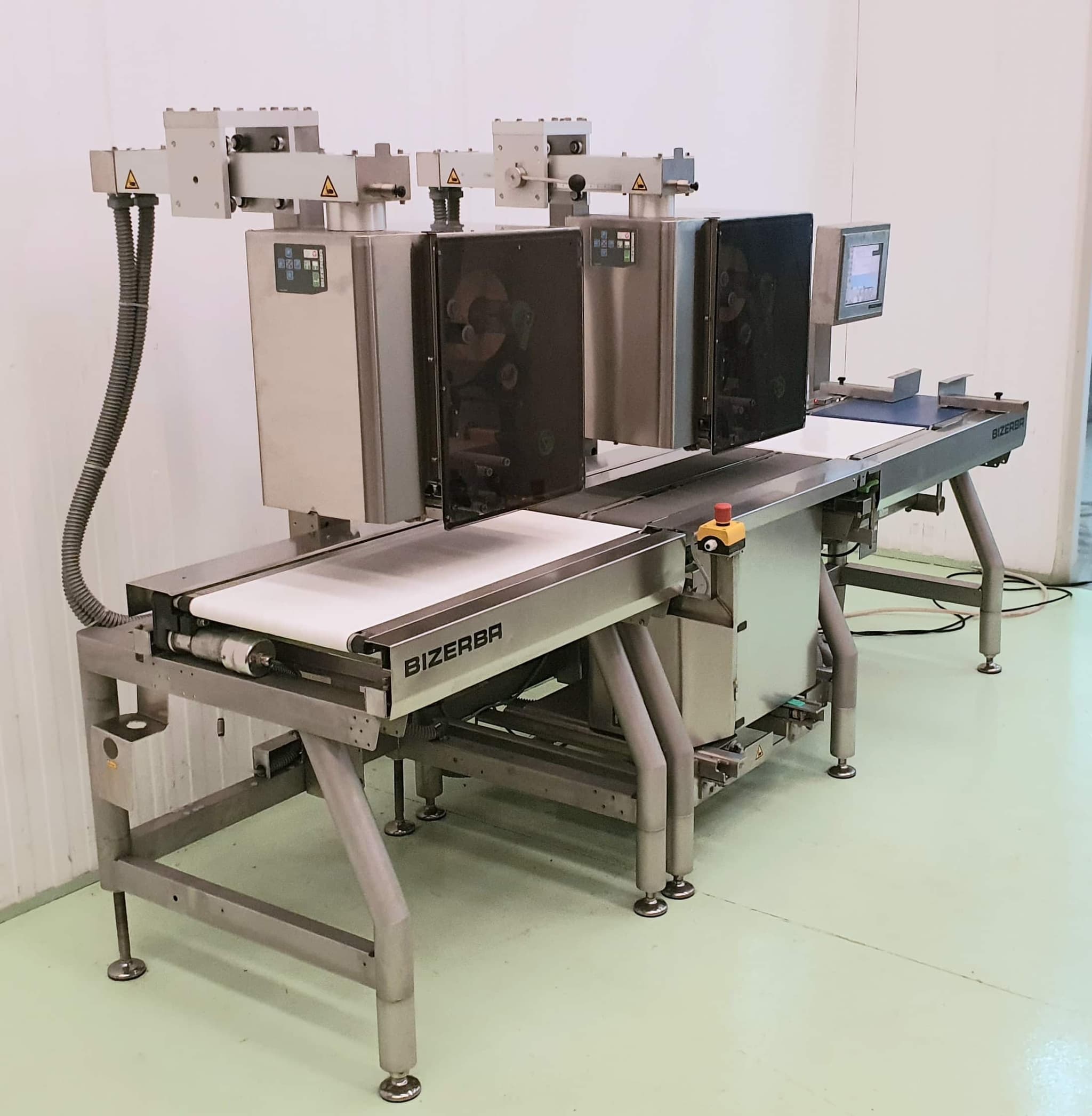 BIZERBA GLMI ETIQUETADORA PESADORA AUTOMÁTICA TRIPLE ETIQUETADO miniatura 15