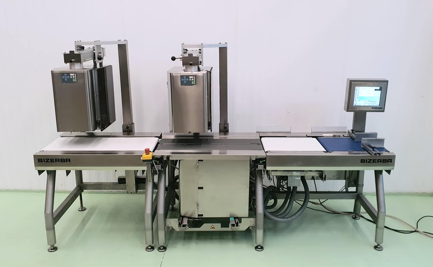 BIZERBA GLMI ETIQUETADORA PESADORA AUTOMÁTICA TRIPLE ETIQUETADO miniatura 17