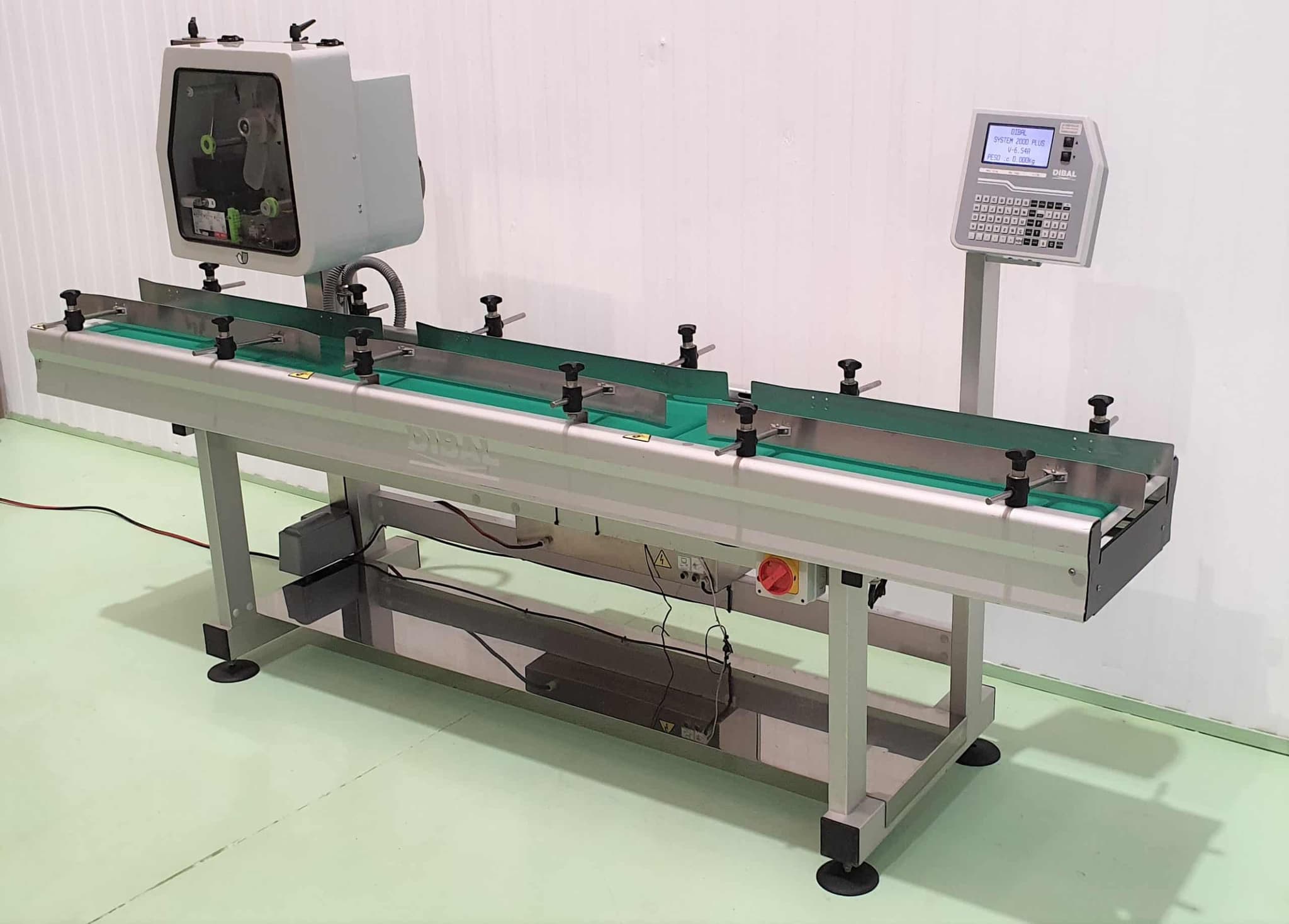 ETIQUETADORA PESADORA AUTOMÁTICA DIBAL SYSTEM 2300 LARGA miniatura 2