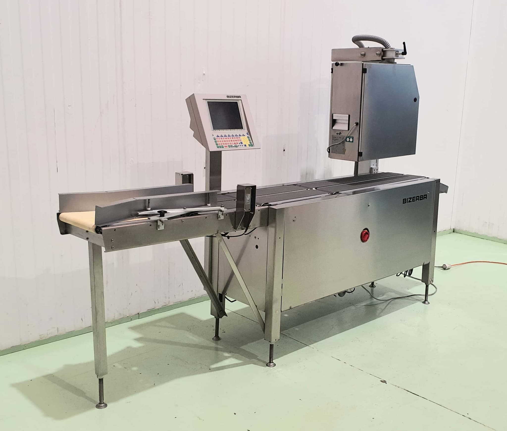 TREN DE ETIQUETADO PESADO AUTOMÁTICO BIZERBA GS BRAZO ROTATIVO miniatura 3