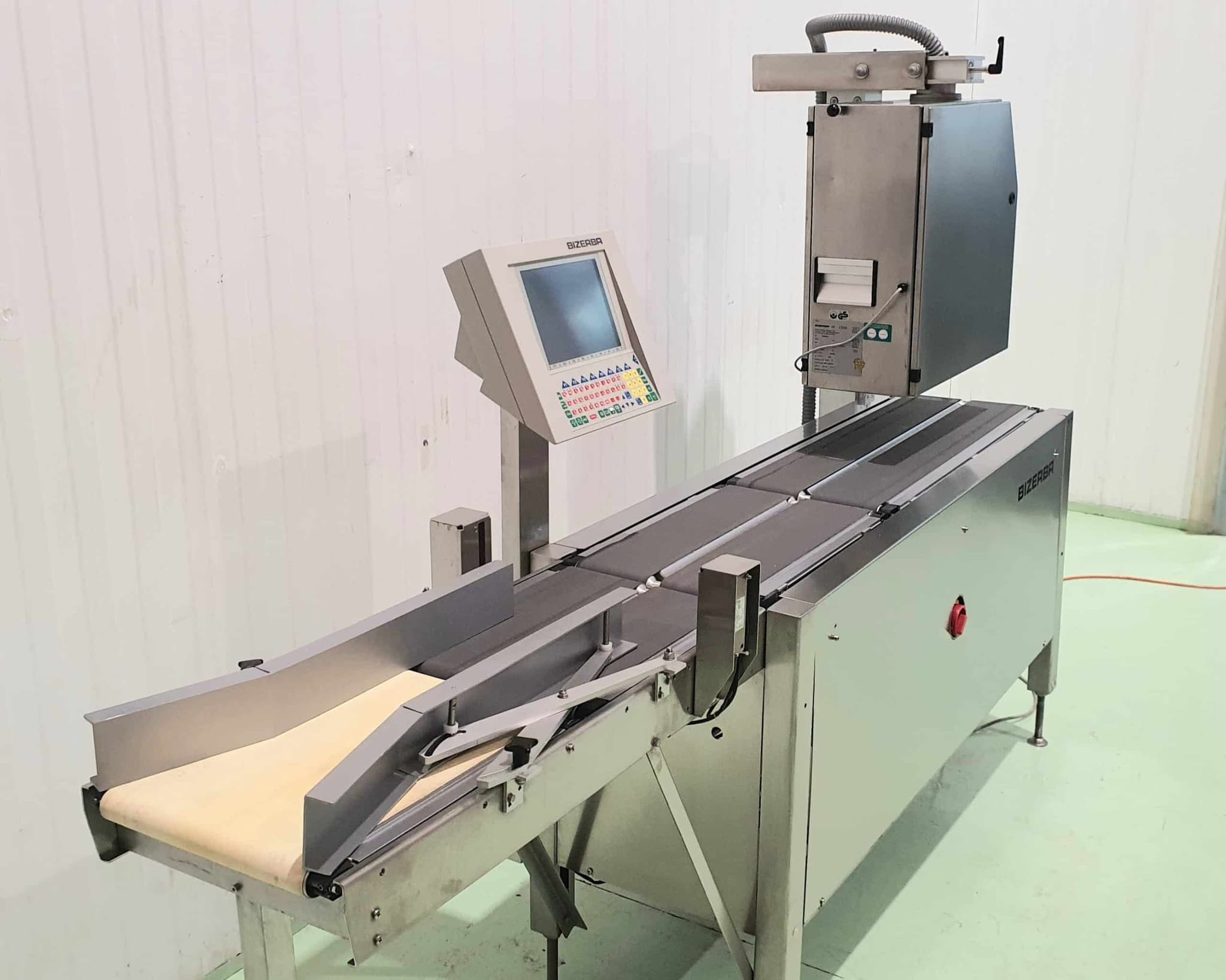 TREN DE ETIQUETADO PESADO AUTOMÁTICO BIZERBA GS BRAZO ROTATIVO miniatura 6