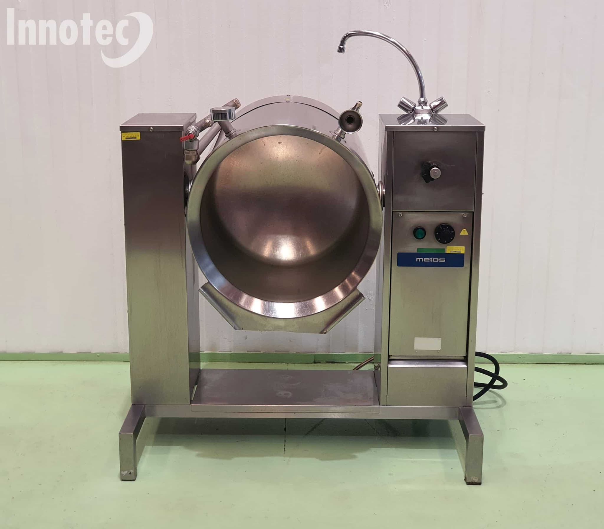 MARMITA ELÉCTRICA 50lts CON VOLCADOR METOS mod. BG50 miniatura 3