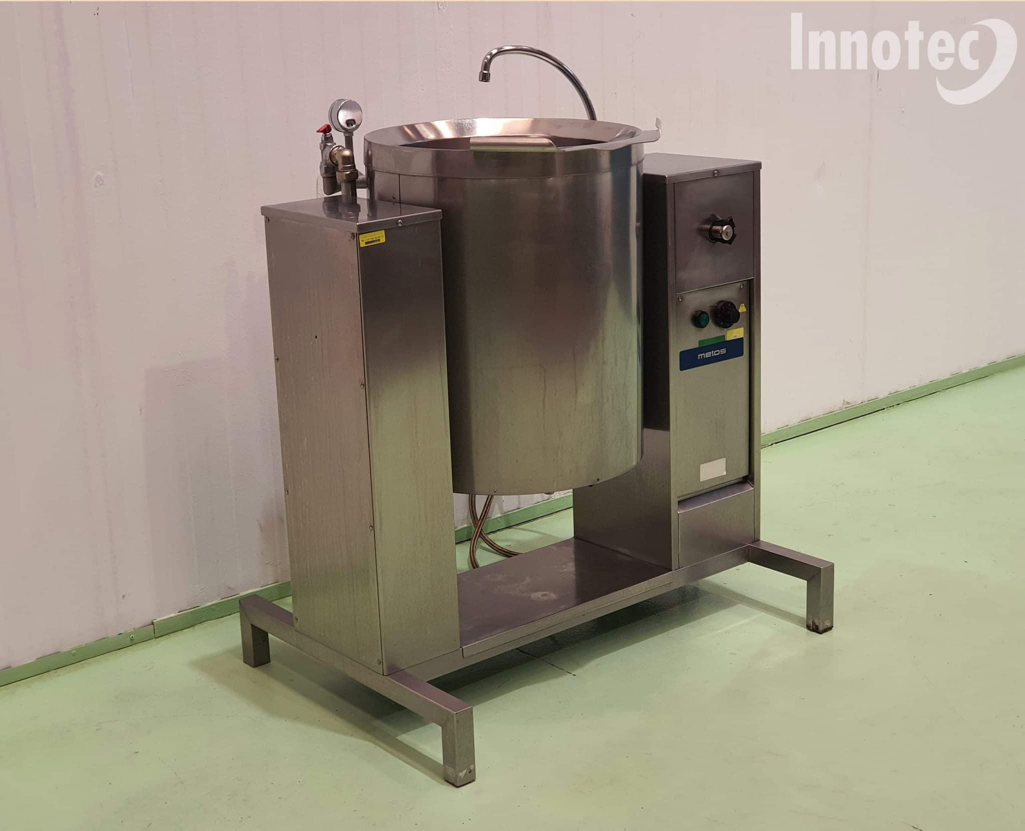 MARMITA ELÉCTRICA 50lts CON VOLCADOR METOS mod. BG50 miniatura 5