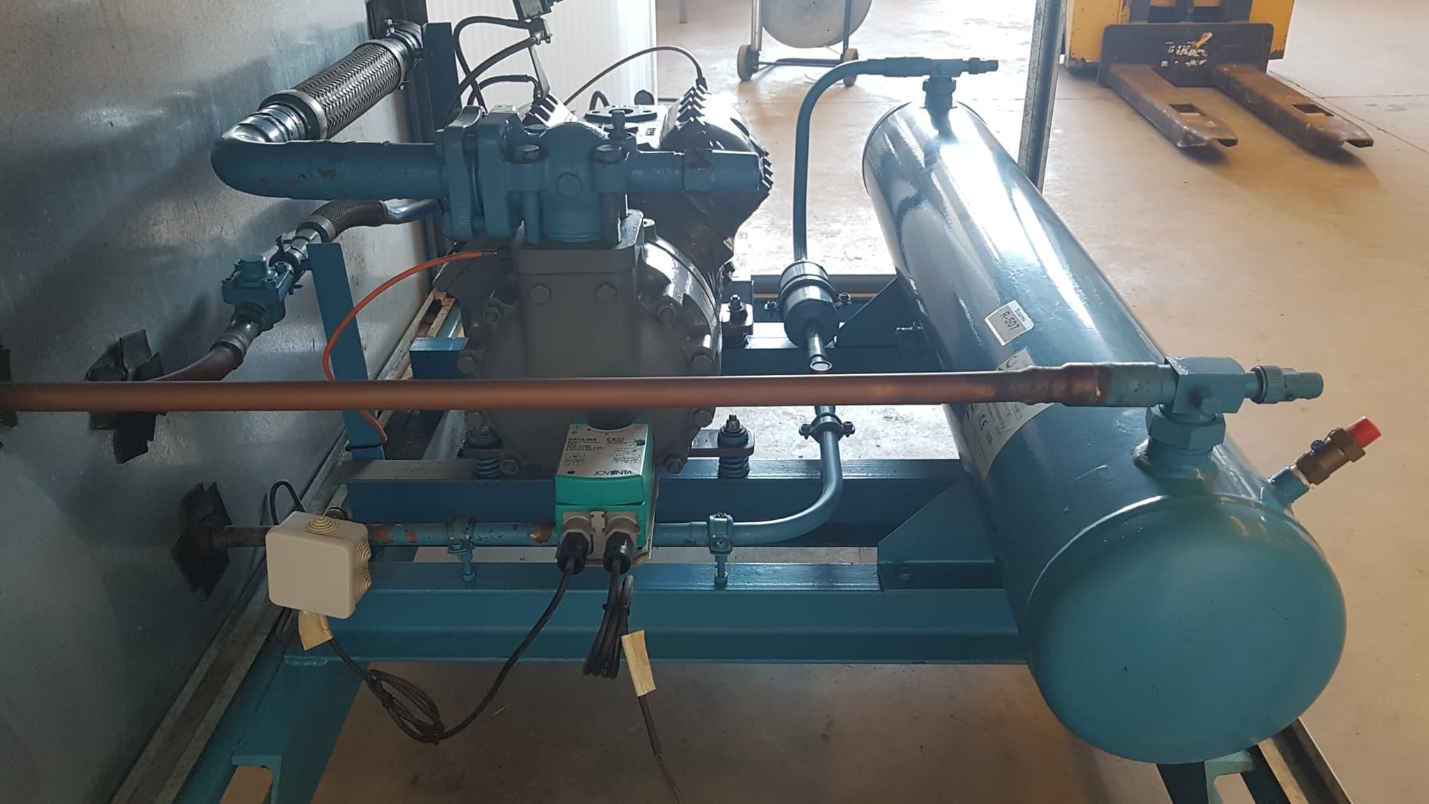 MOTOR COPELAND REFRIGERACION 15CV COMPLETO miniatura 3