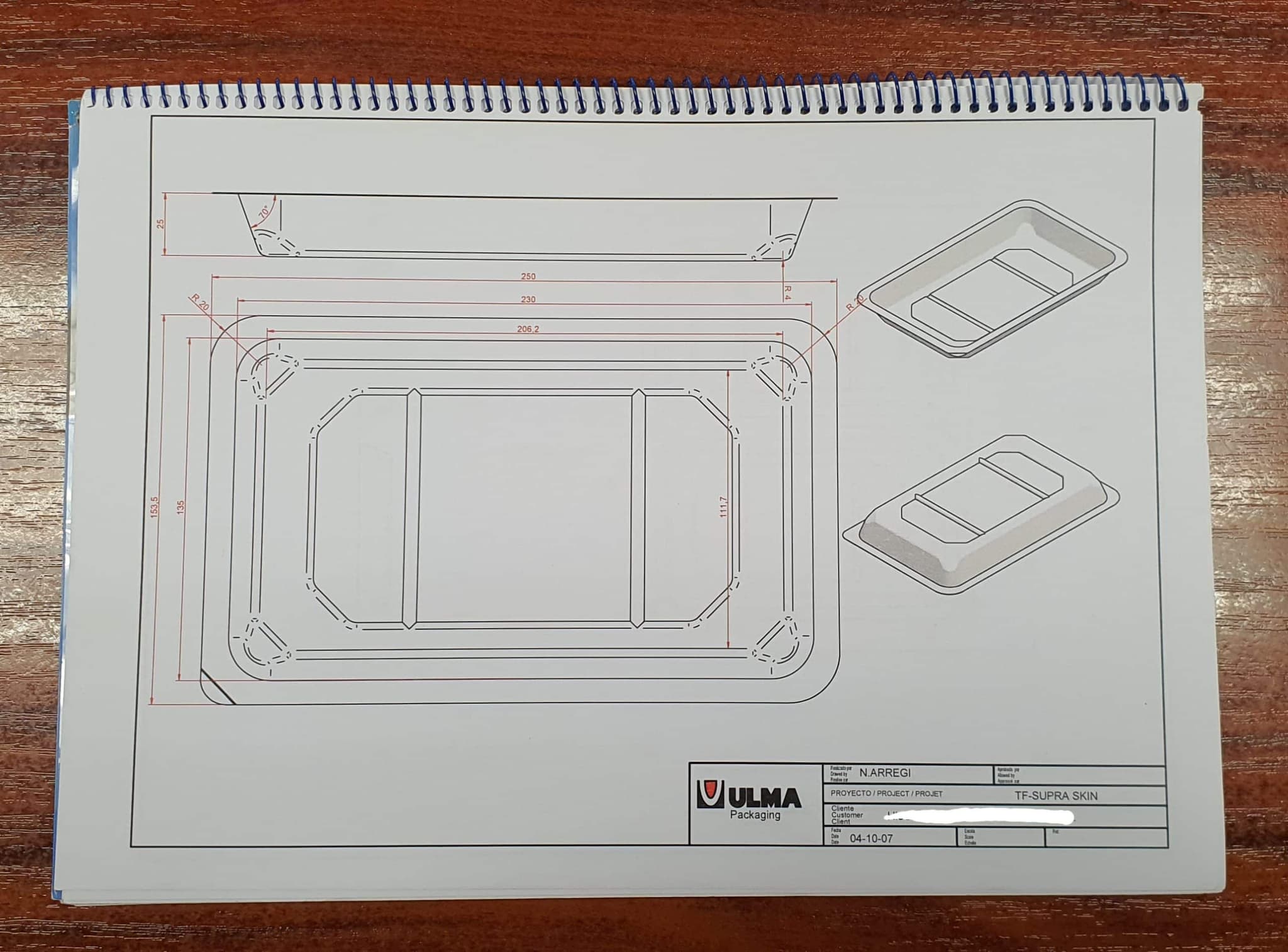 TERMOFORMADORA ULMA SUPRA SKIN 357  base rígida miniatura 9