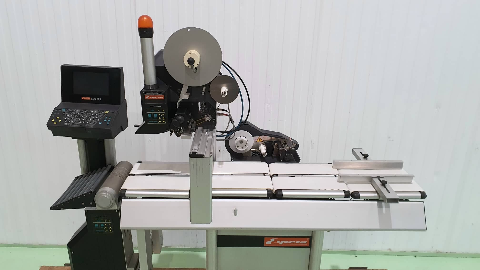 ETIQUETADORA PESADORA AUTOMÁTICA ESPERA DOBLE ETIQUETADO SUPERIOR INFERIOR miniatura 6