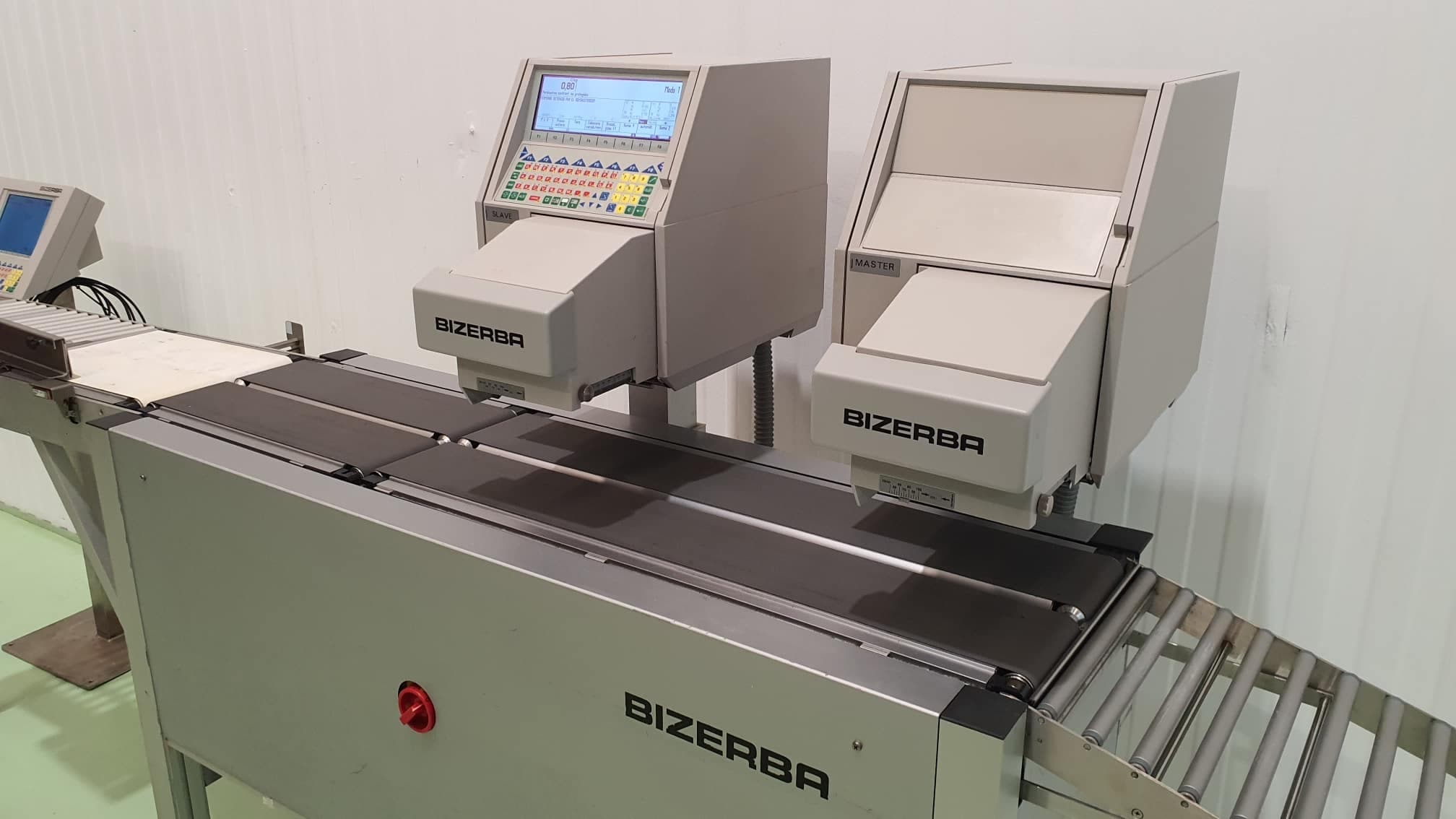 ETIQUETADORA PESADORA AUTOMÁTICA BIZERBA GV doble cabezal miniatura 4