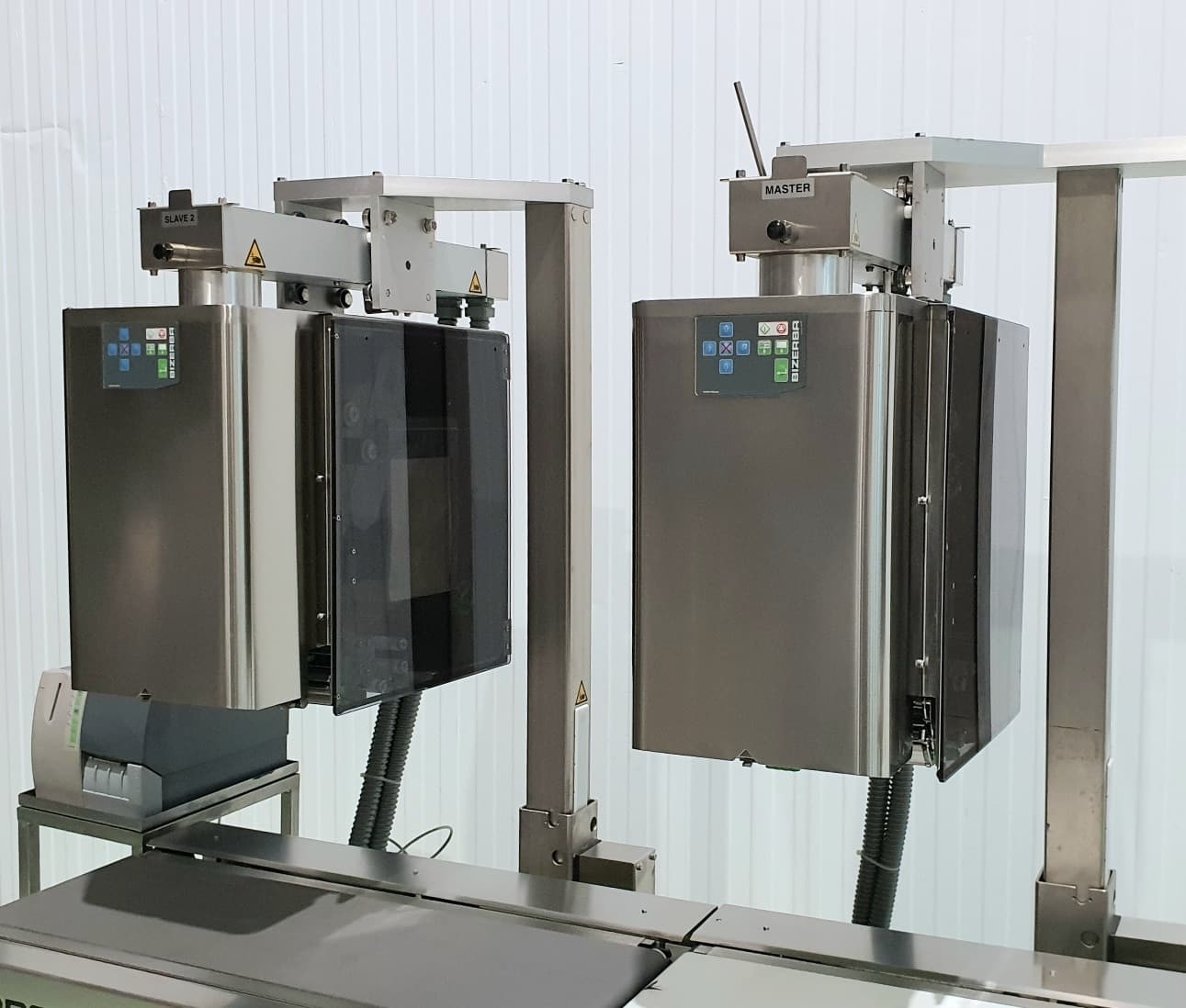 ETIQUETADORA PESADORA AUTOMÁTICA BIZERBA GLMI 2 CABEZAL miniatura 7