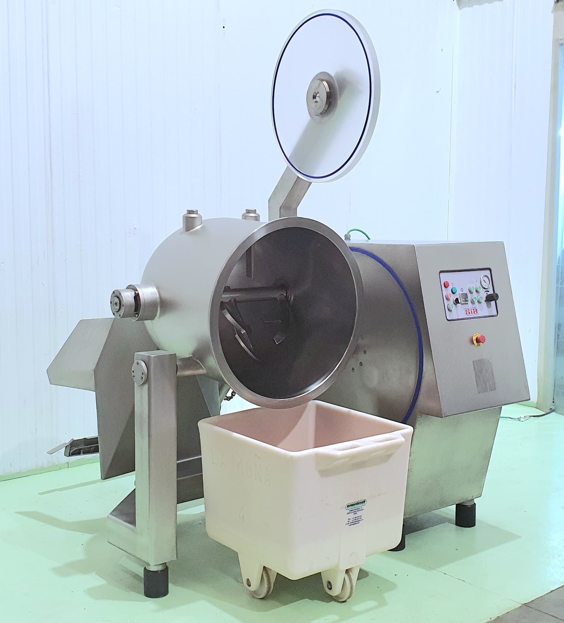 AMASADORA CÁRNICA VACÍO Y ELEVADOR SIA AM-352-A miniatura 7