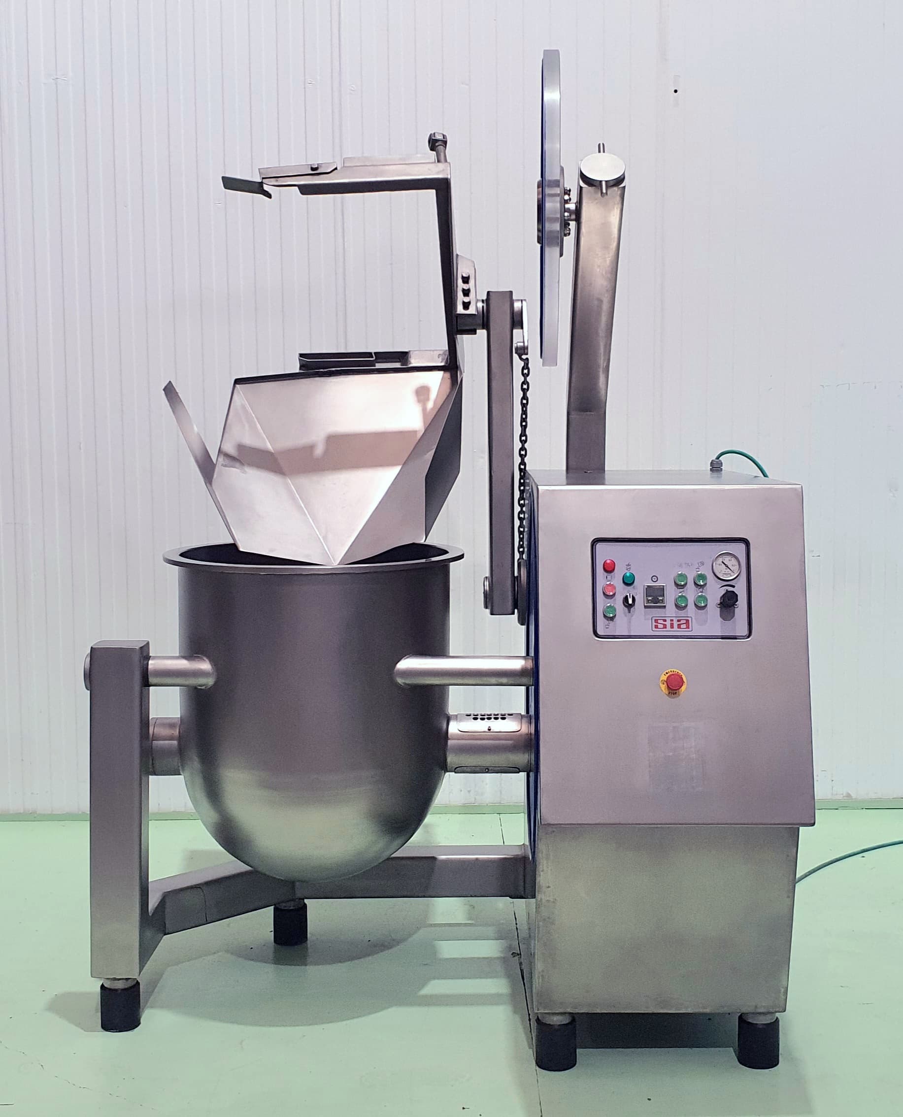 AMASADORA CÁRNICA VACÍO Y ELEVADOR SIA AM-352-A miniatura 10