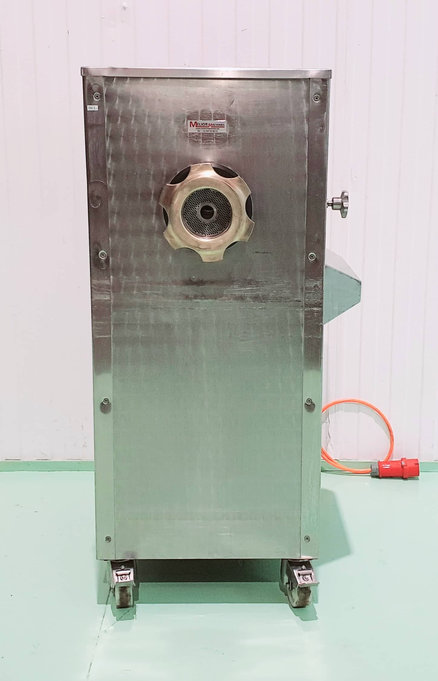 PICADORA MELIOR boca 114 INOX II miniatura 2