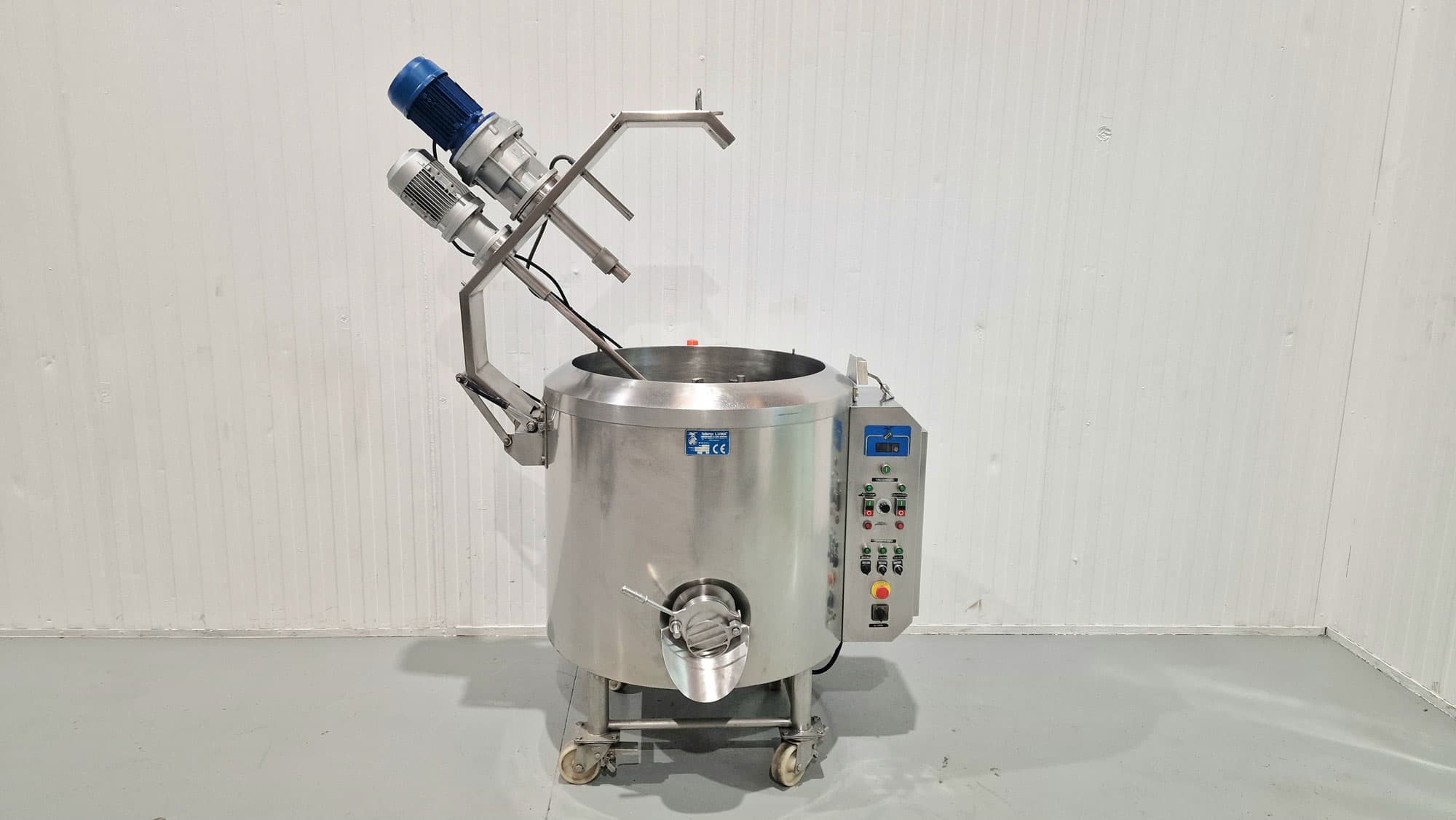 CUECE CREMAS ELÉCTRICO CON MEZCLADOR LUMA 300 LITROS miniatura 5