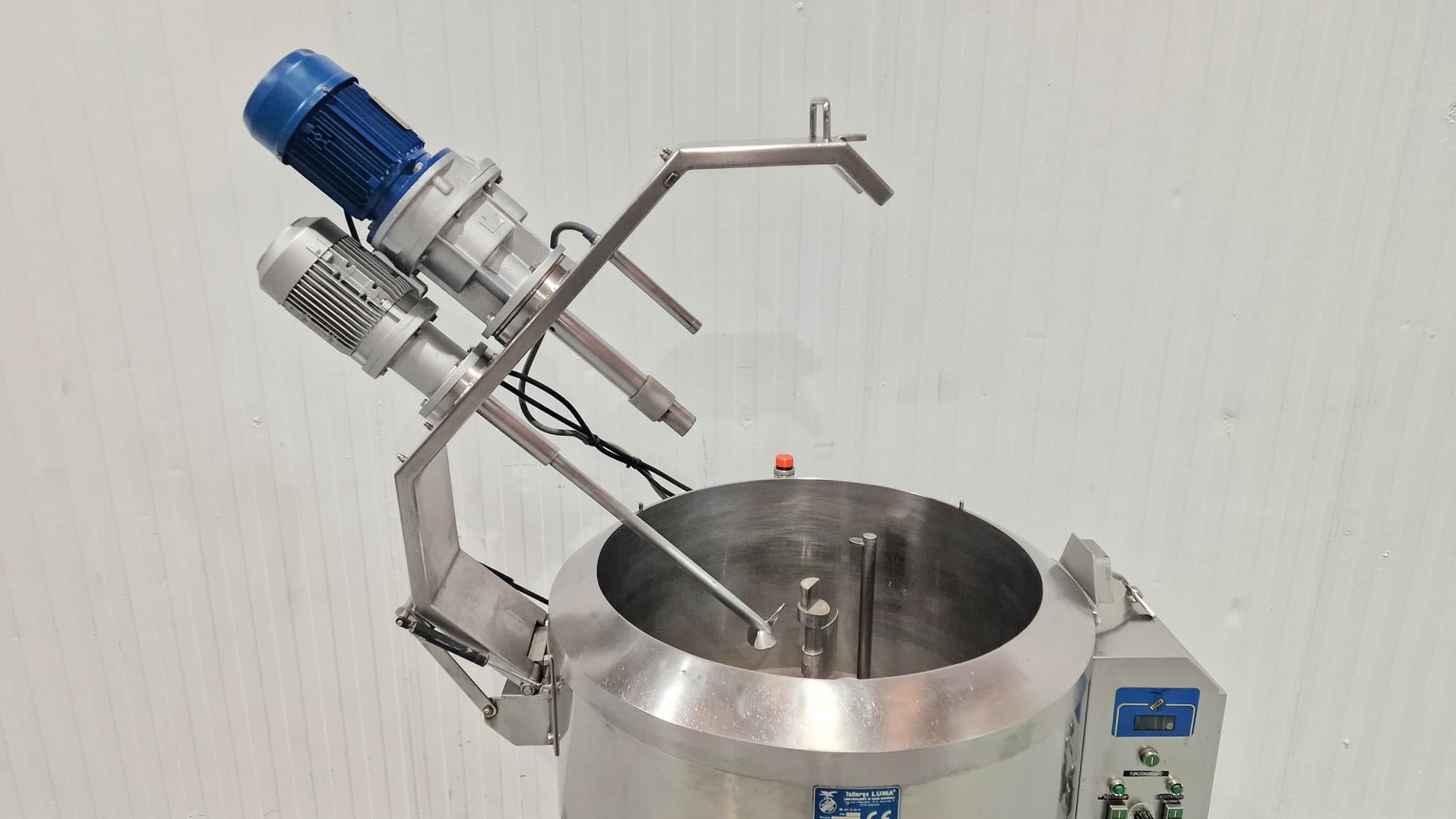 CUECE CREMAS ELÉCTRICO CON MEZCLADOR LUMA 300 LITROS miniatura 6