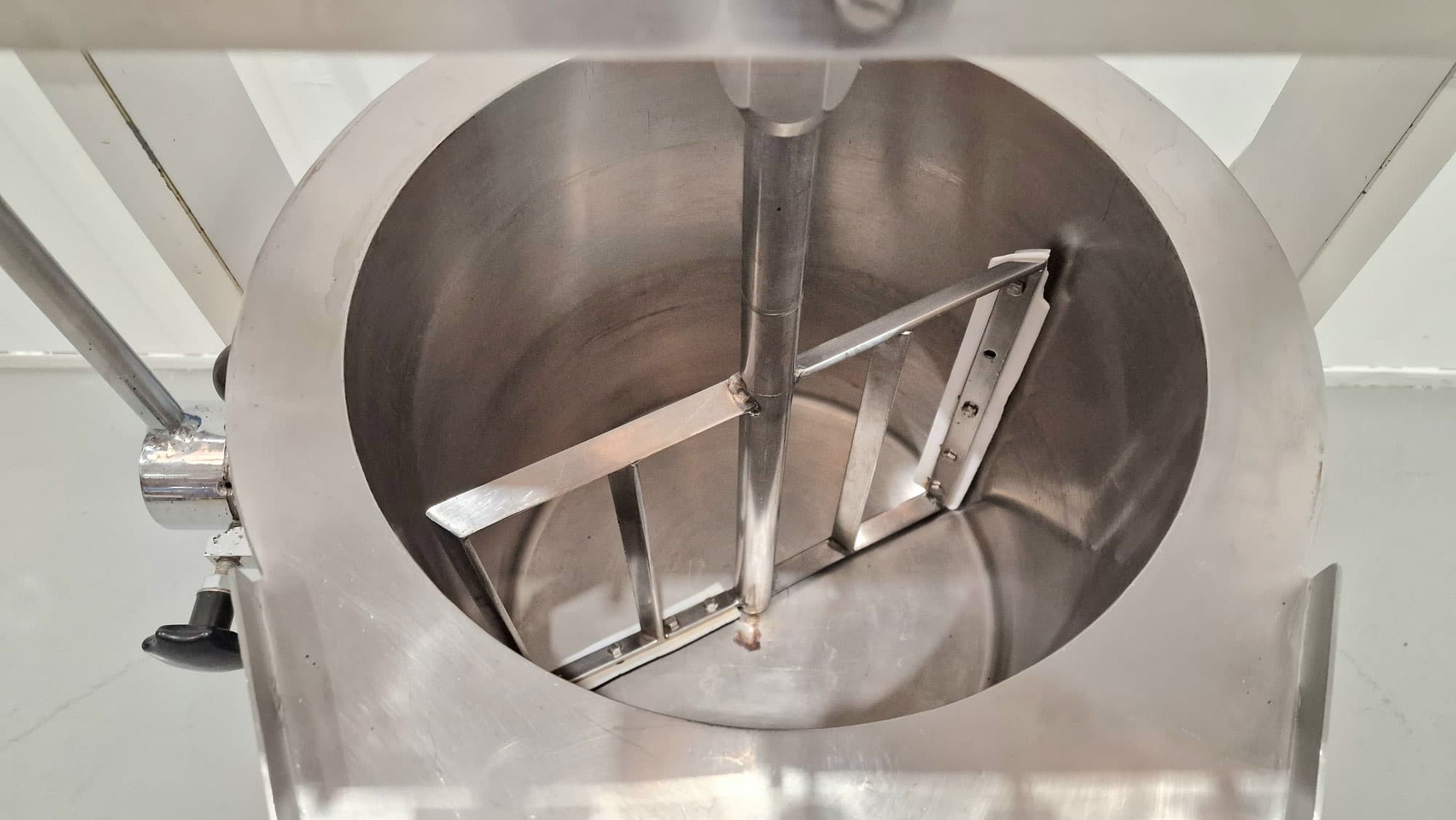 CUECE CREMAS ELÉCTRICO CON MEZCLADOR E. GABARRO 50 LITROS miniatura 7