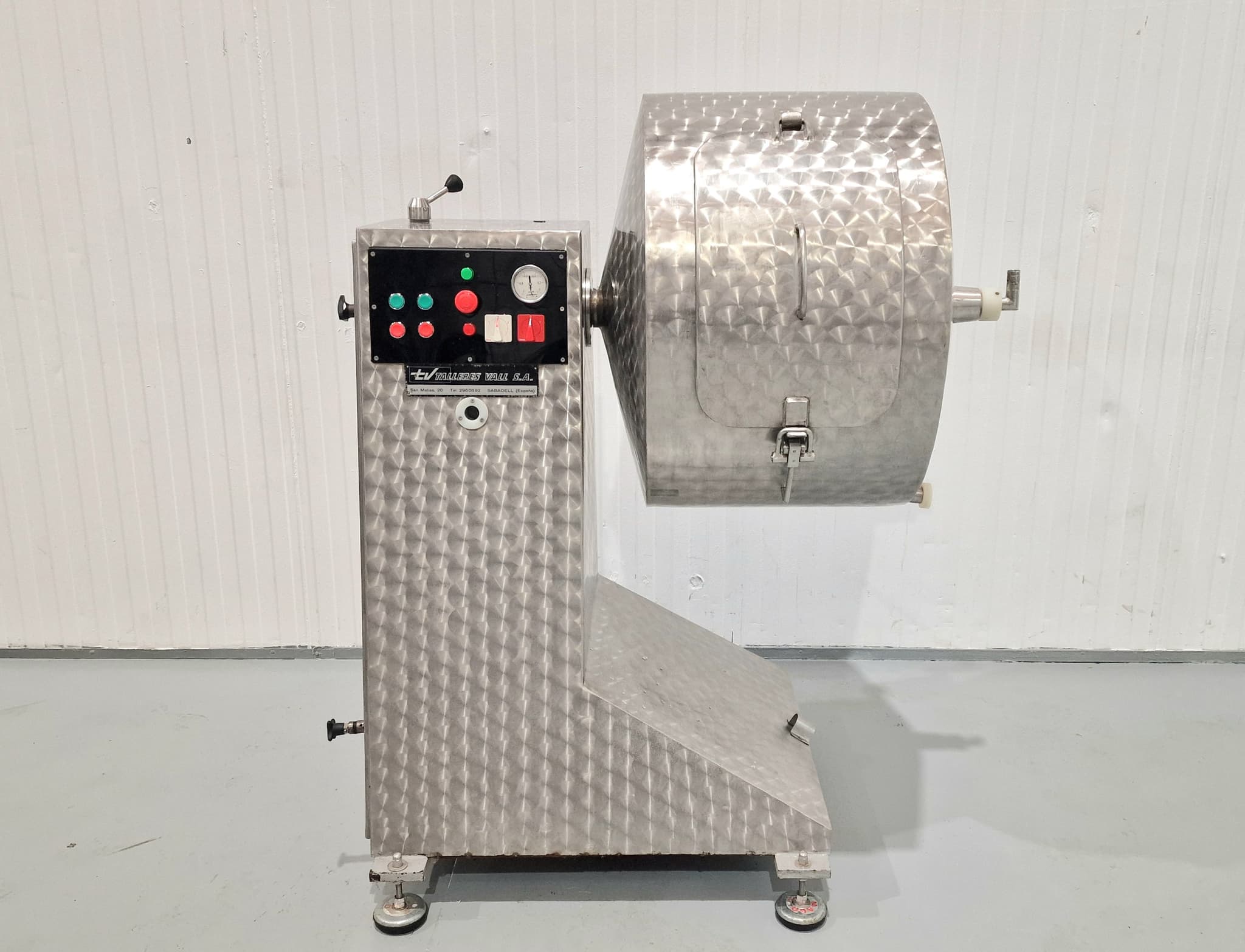 Bombo Talleres Vall con vacío de  200L miniatura 2