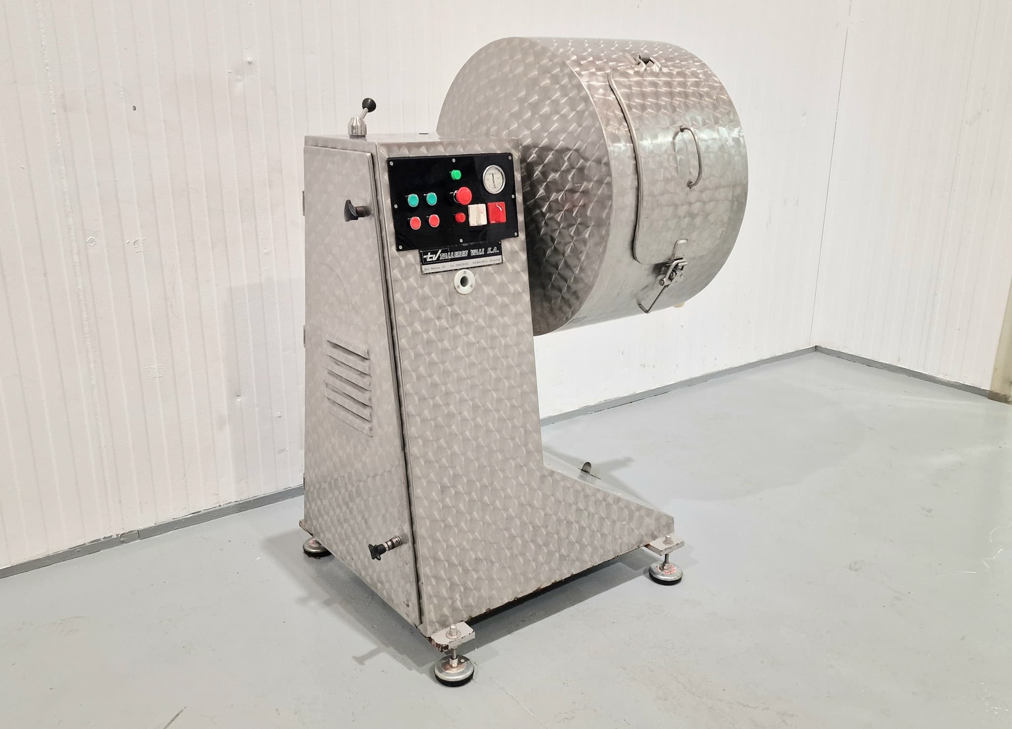 Bombo Talleres Vall con vacío de  200L miniatura 3