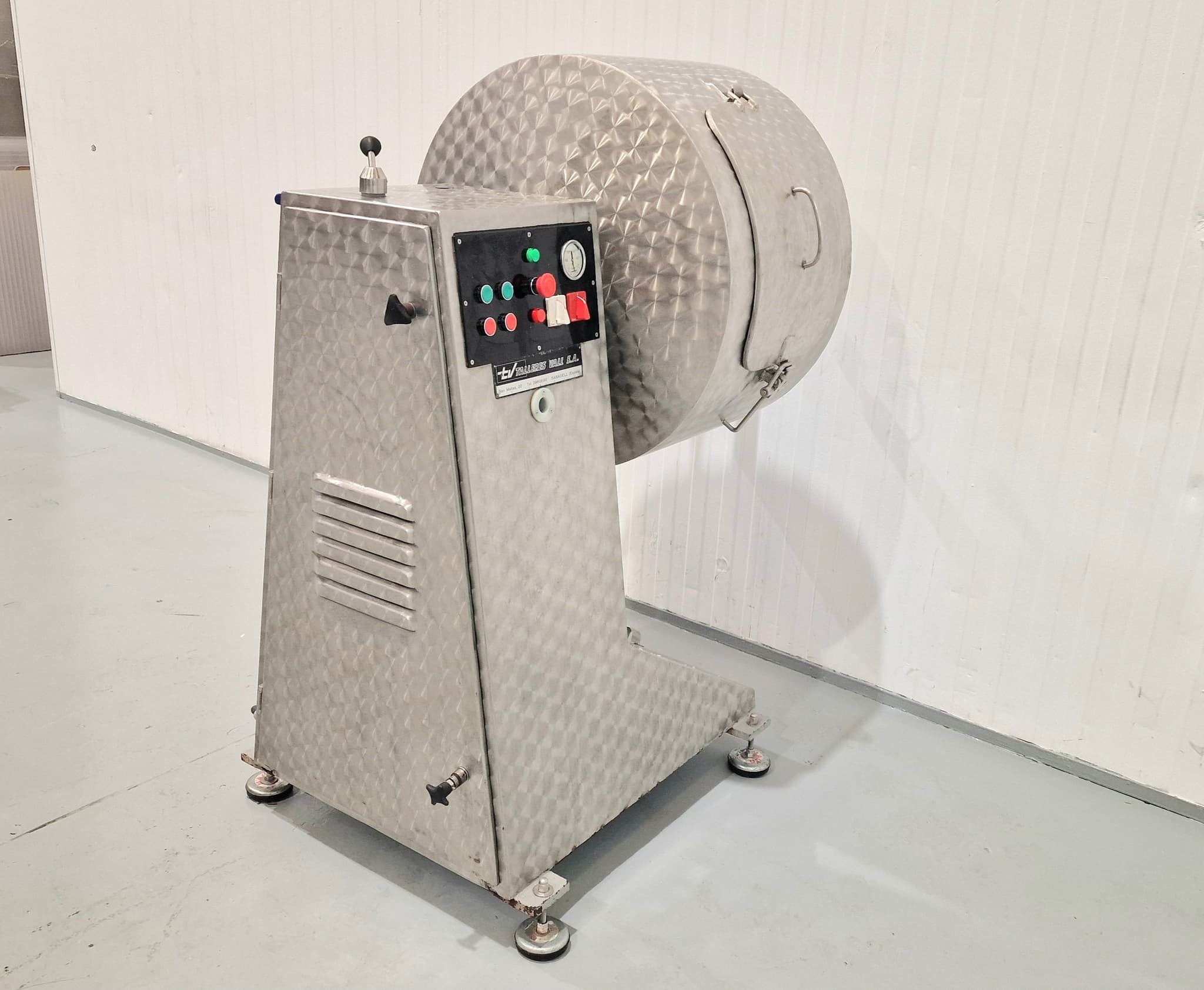 Bombo Talleres Vall con vacío de  200L miniatura 4