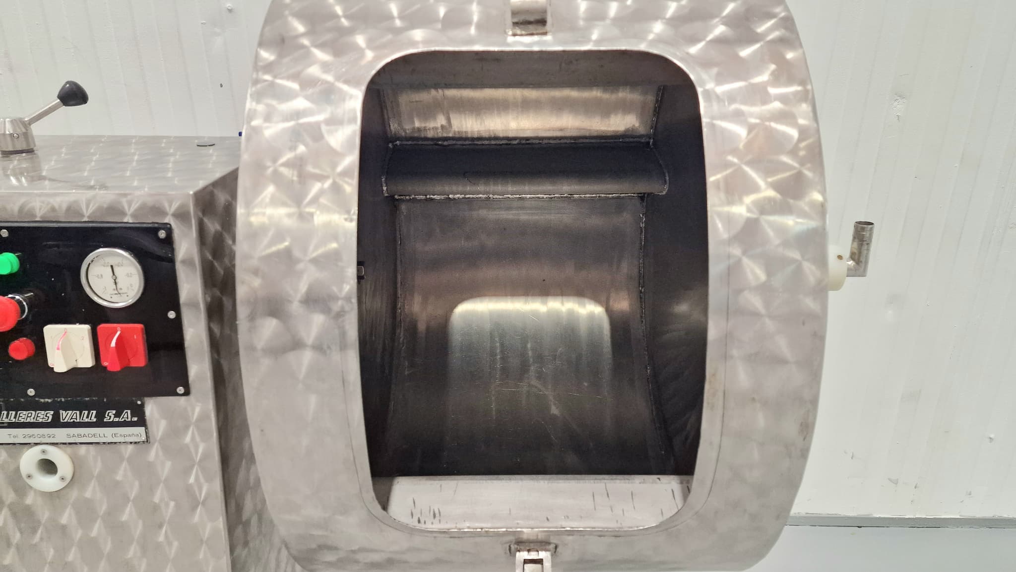 Bombo Talleres Vall con vacío de  200L miniatura 8