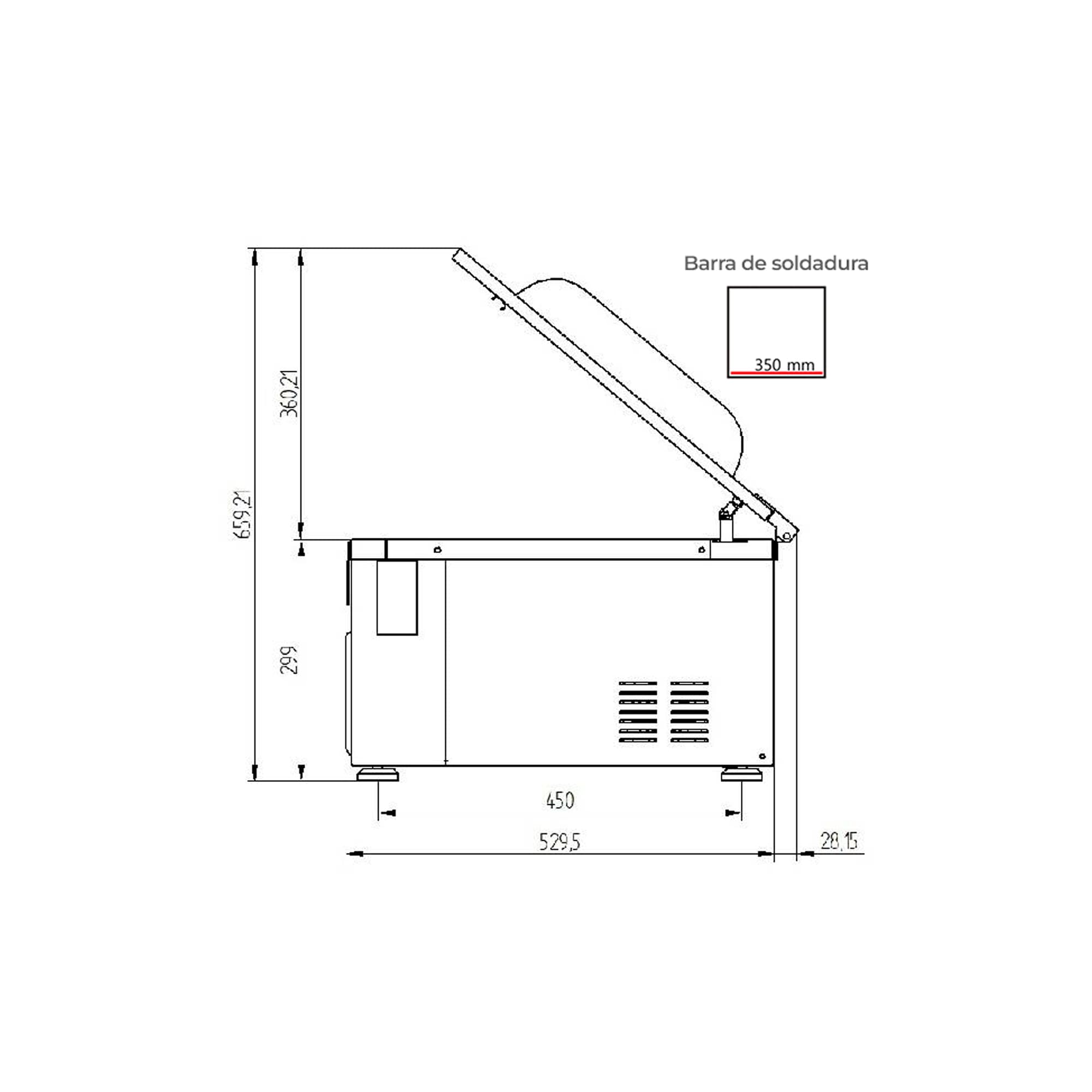 Envasadora al vacío VAC 35 miniatura 4