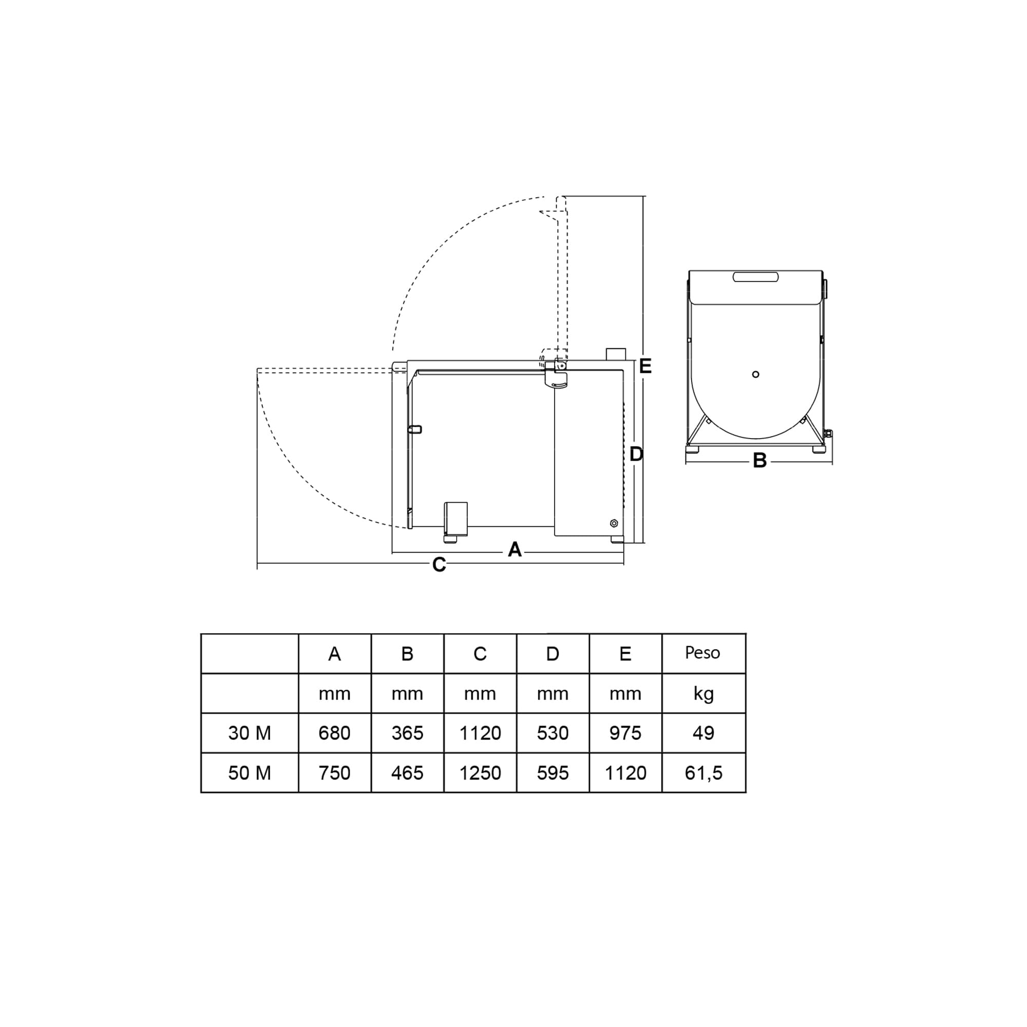 Amasadora 50 Banco miniatura 8