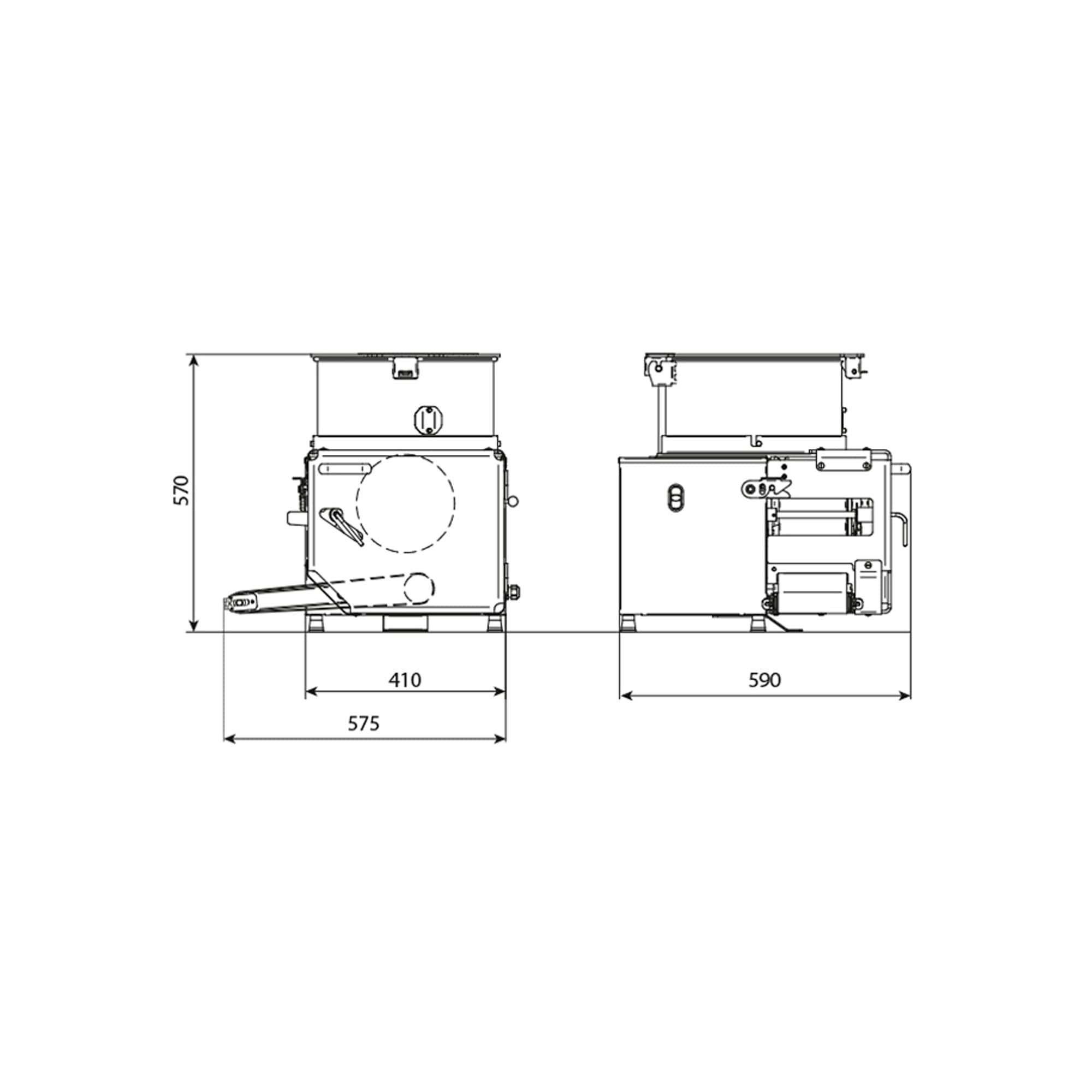 Formadora de hamburguesa Mega MAX-h miniatura 6