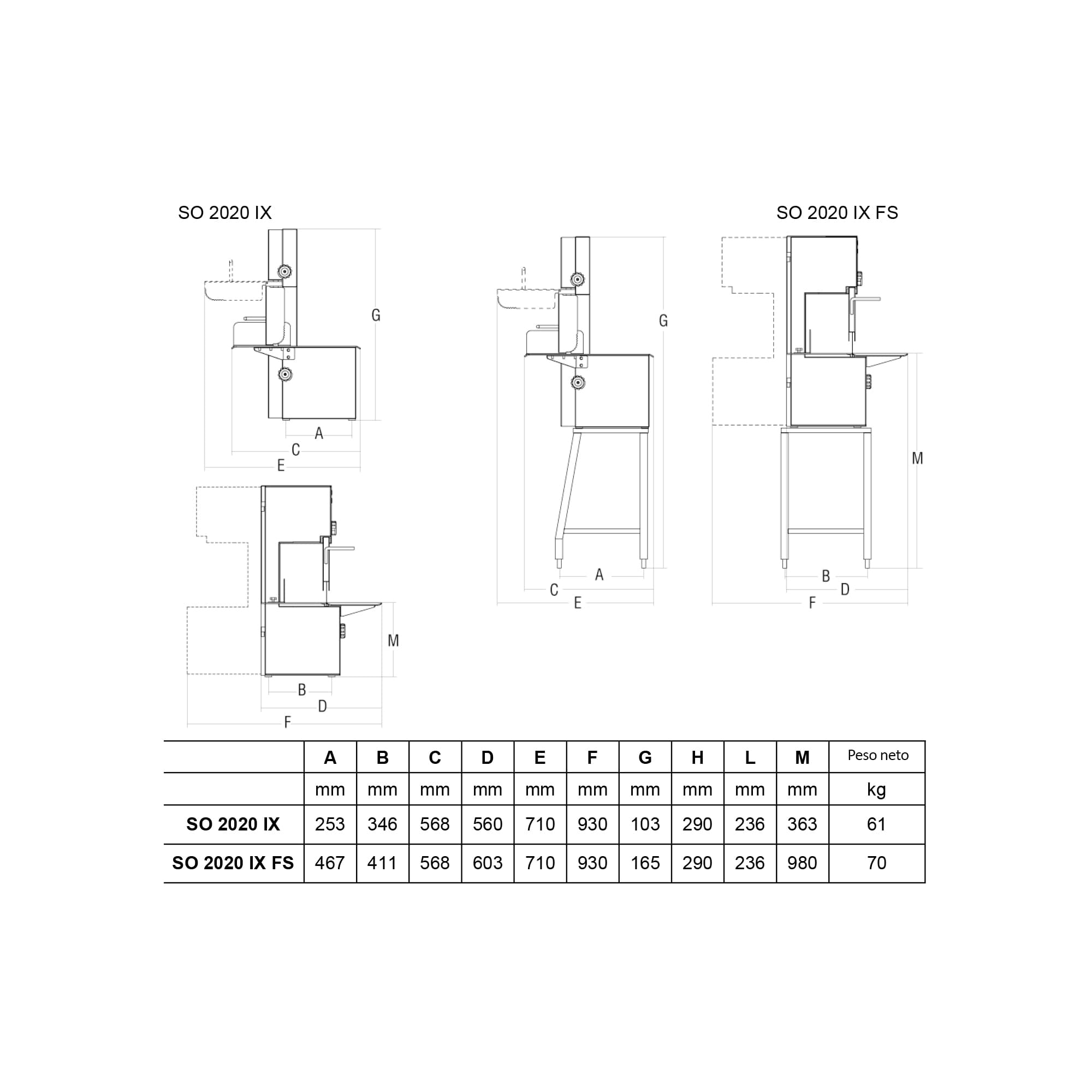 Sierra de hueso Pro 2020 inox FS miniatura 5